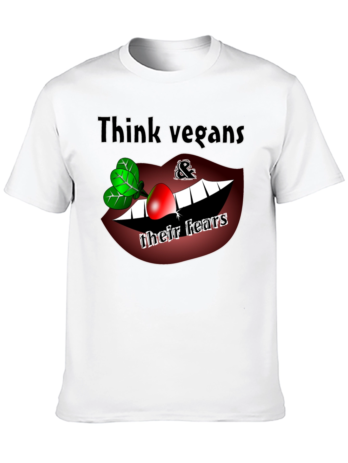 Think Vegans & Their Fears T-Shirt