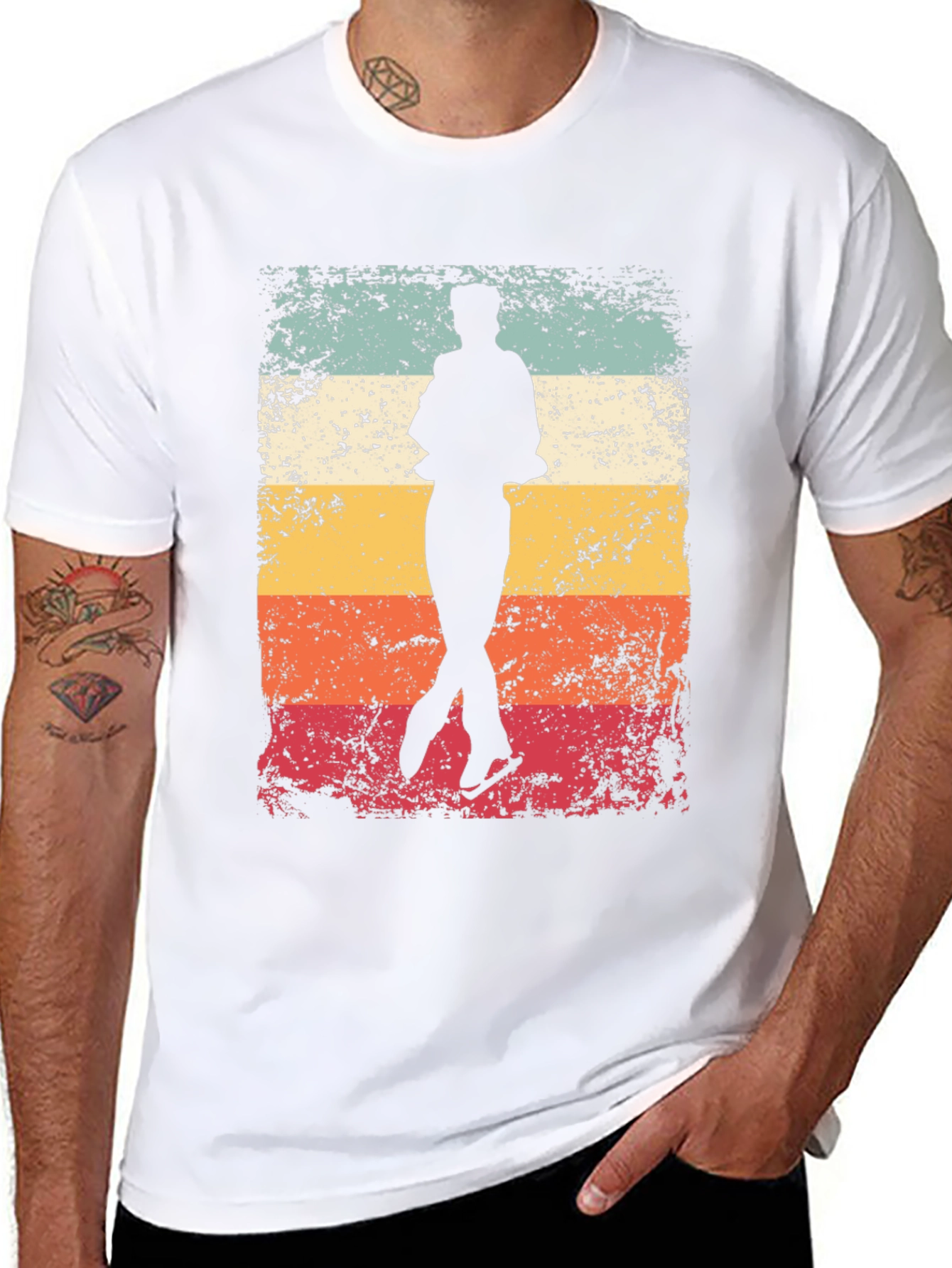 Retro Figure Skating Graphic Tee