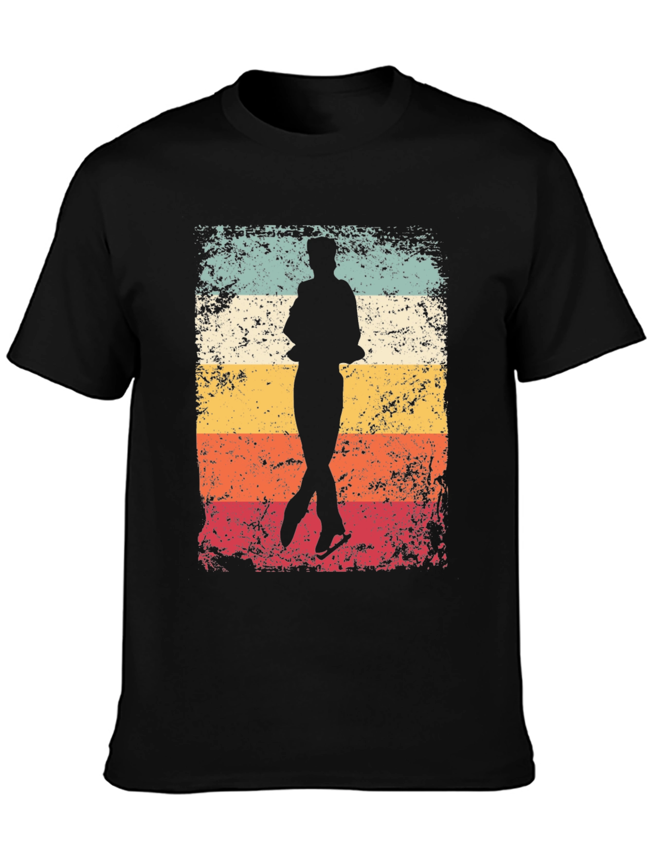 Retro Figure Skating Graphic Tee