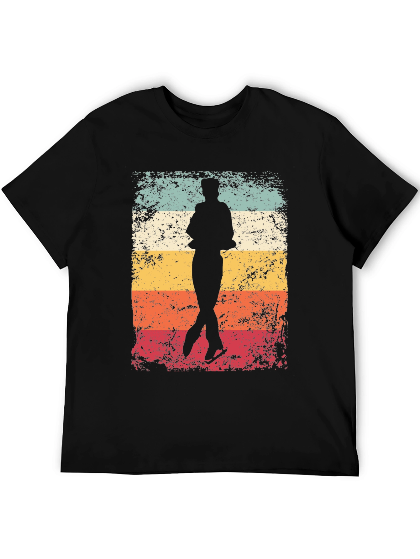 Retro Figure Skating Graphic Tee