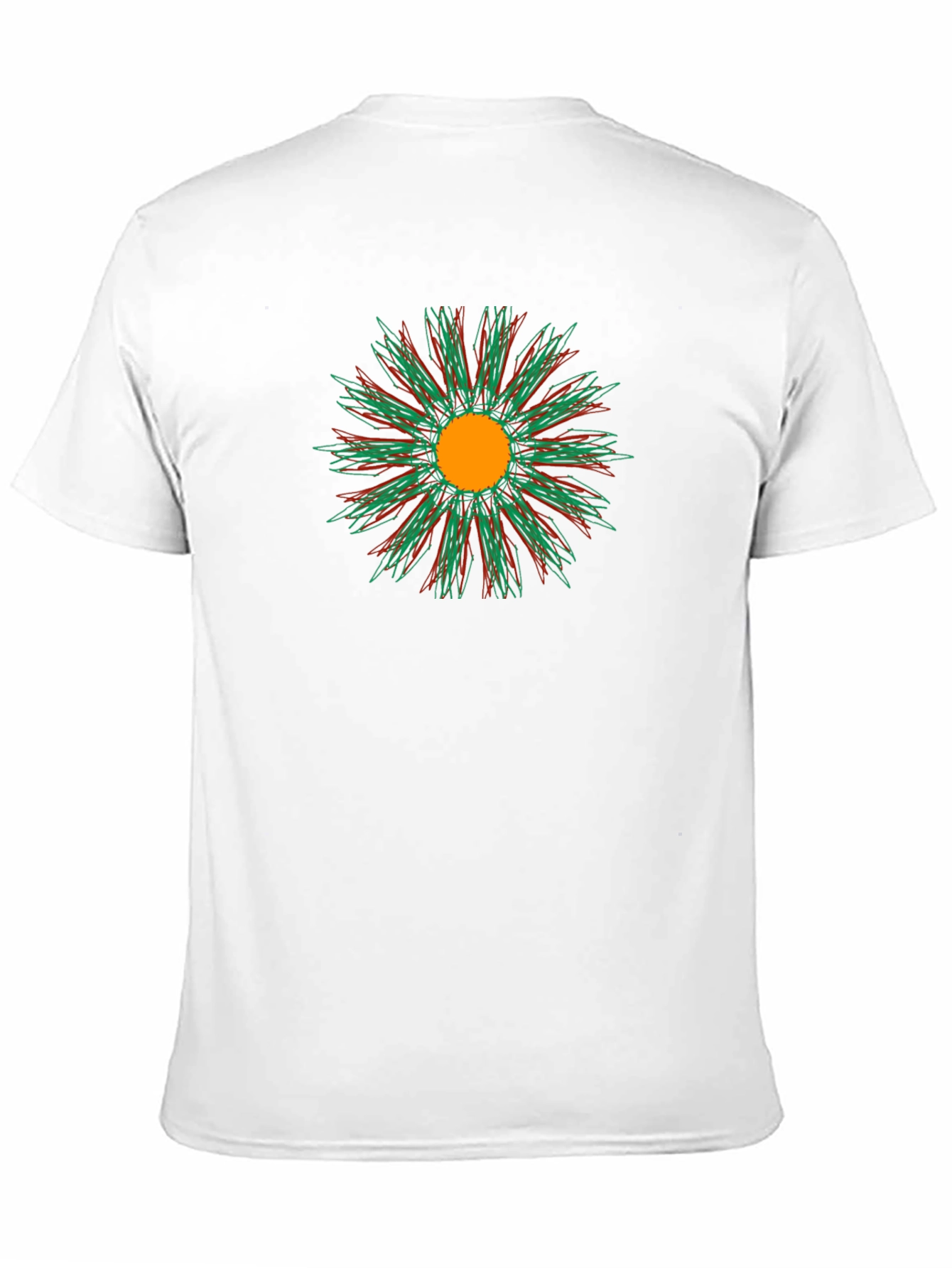 Abstract Floral Tee - Stylish Comfort