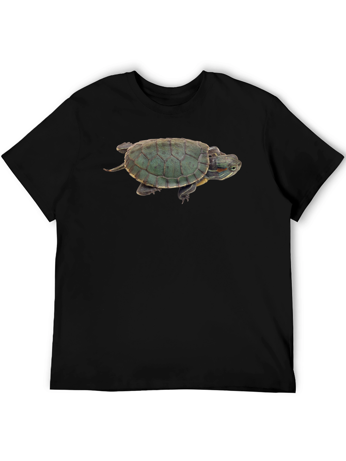 Turtle Graphic Black T-Shirt
