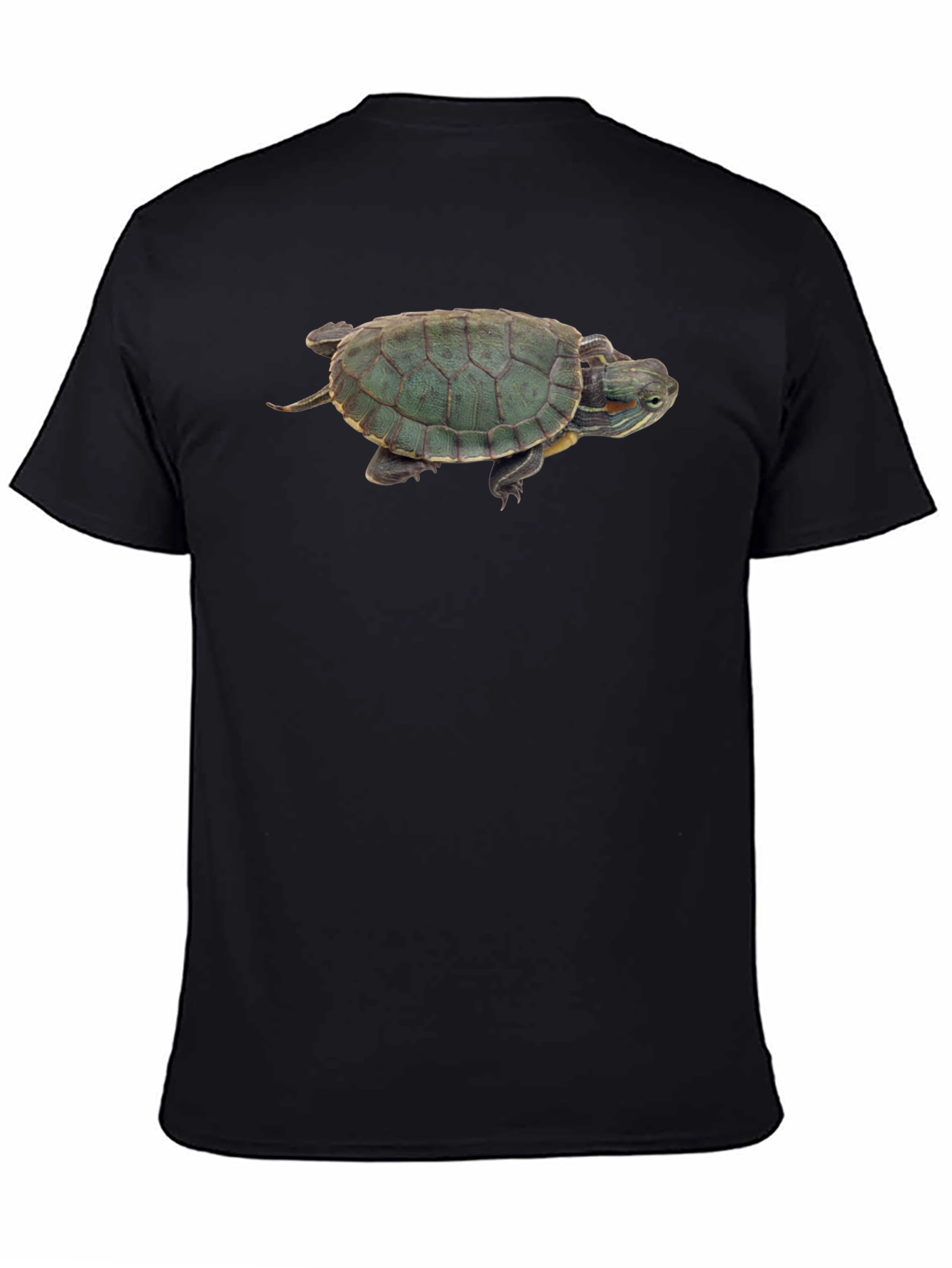 Turtle Graphic Black T-Shirt
