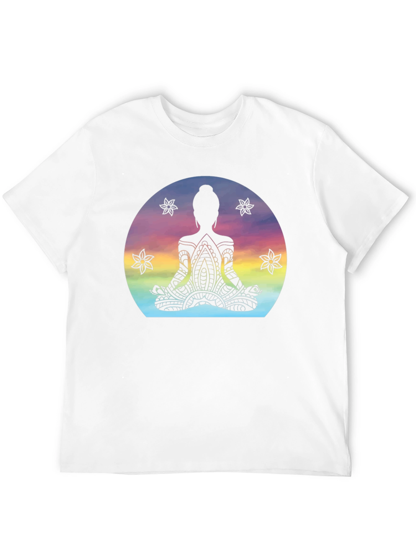 Zen Meditation T-Shirt - Spiritual Mandala Yoga Tee