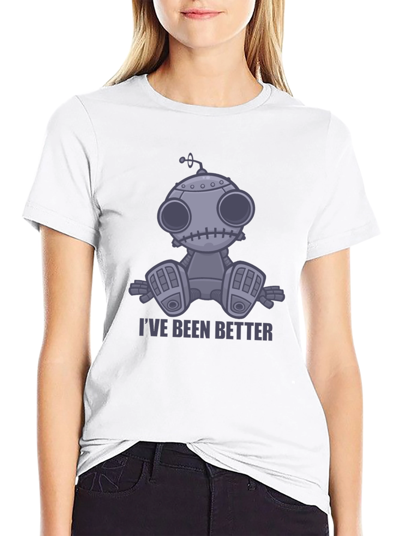 Ive Been Better Robot T-Shirt - Unisex Graphic Tee