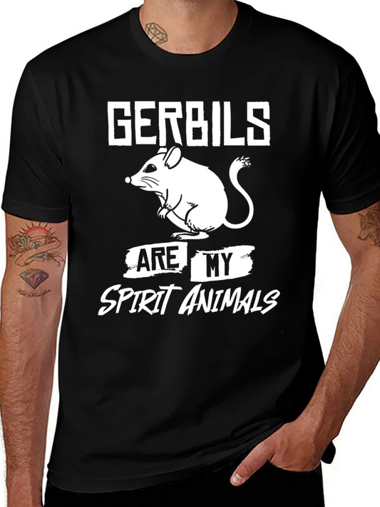 Gerbil Spirit Animal T-Shirt - Unisex Graphic Tee