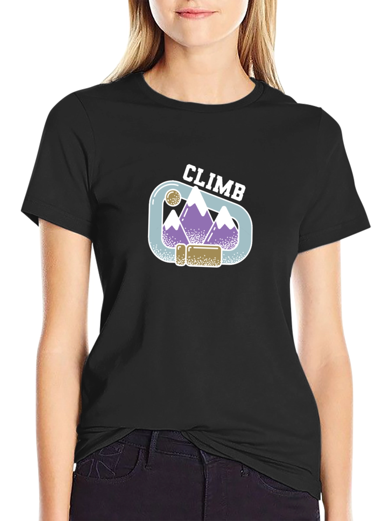 Climb Graphic T-Shirt - Adventure Awaits!
