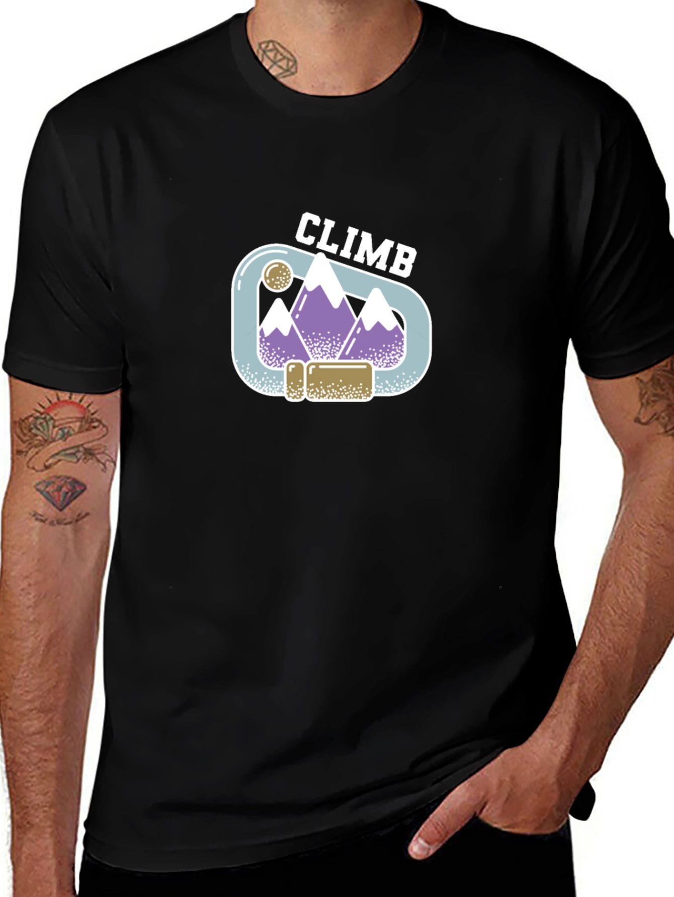 Climb Graphic T-Shirt - Adventure Awaits!