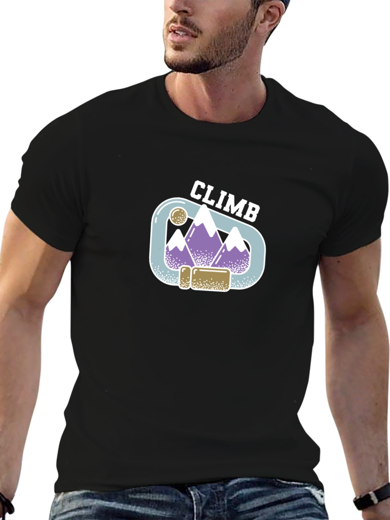 Climb Graphic T-Shirt - Adventure Awaits!