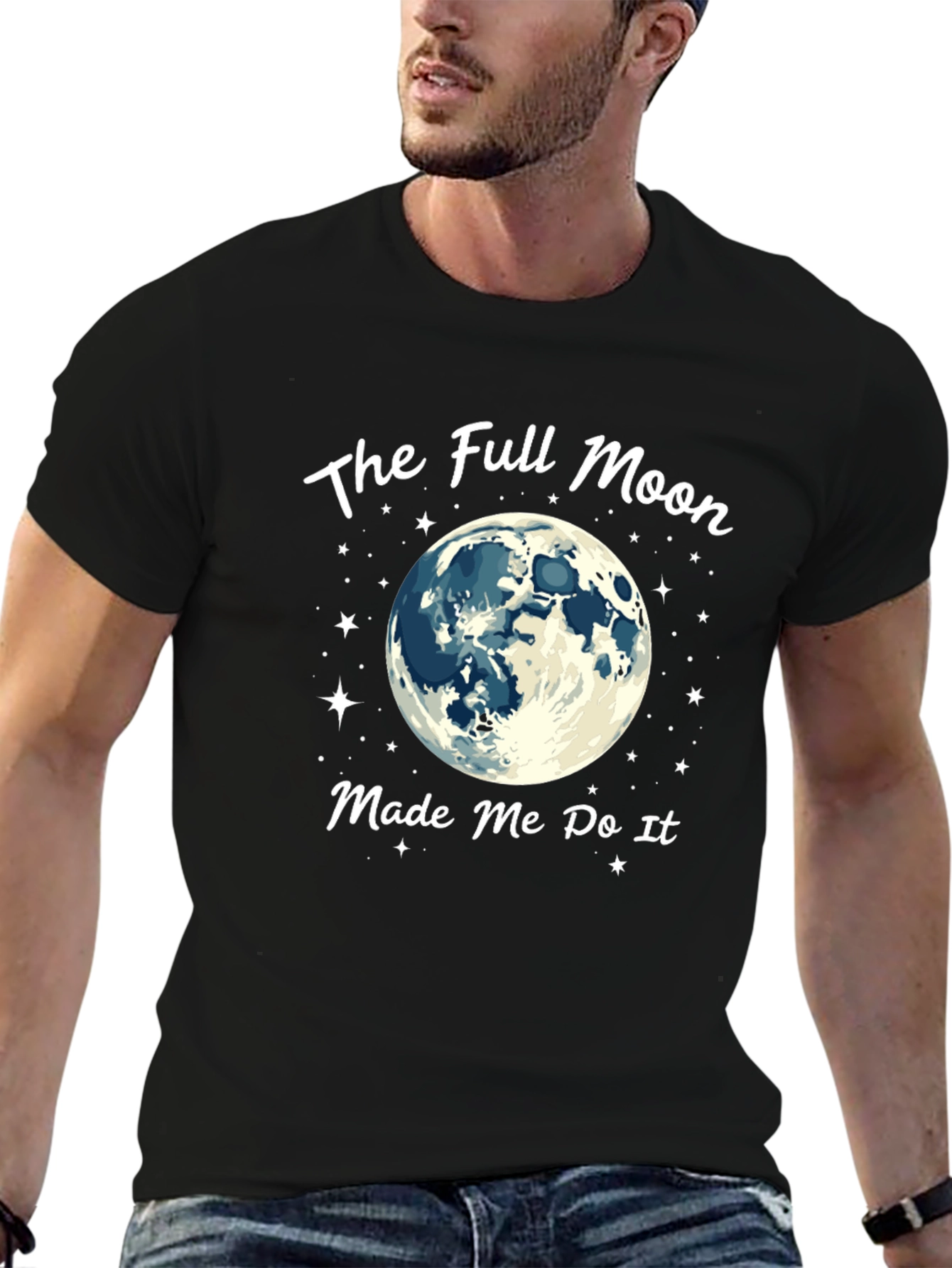 Full Moon Made Me Do It Graphic Tee