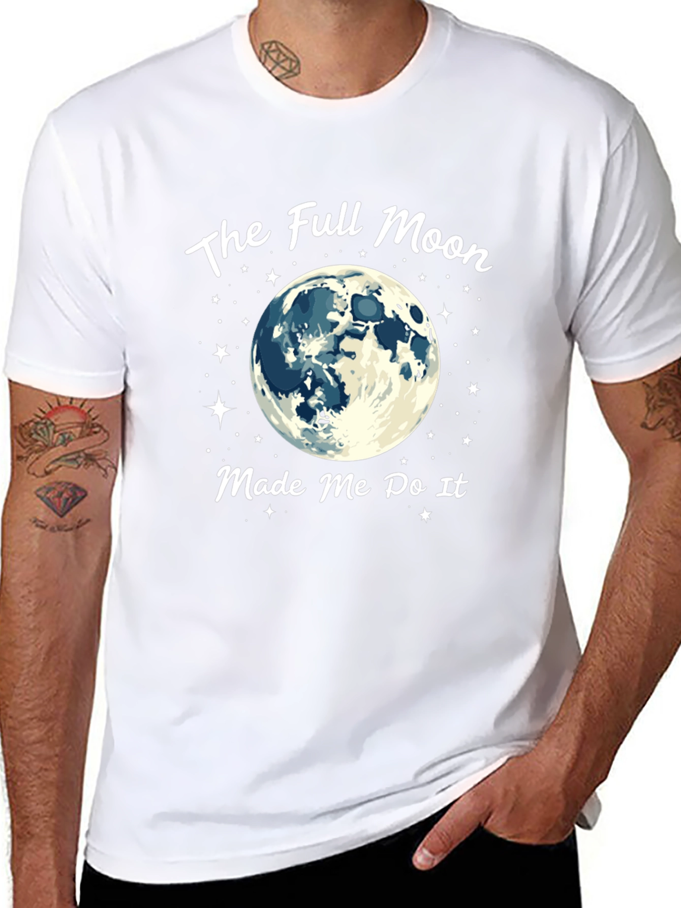 Full Moon Made Me Do It Graphic Tee