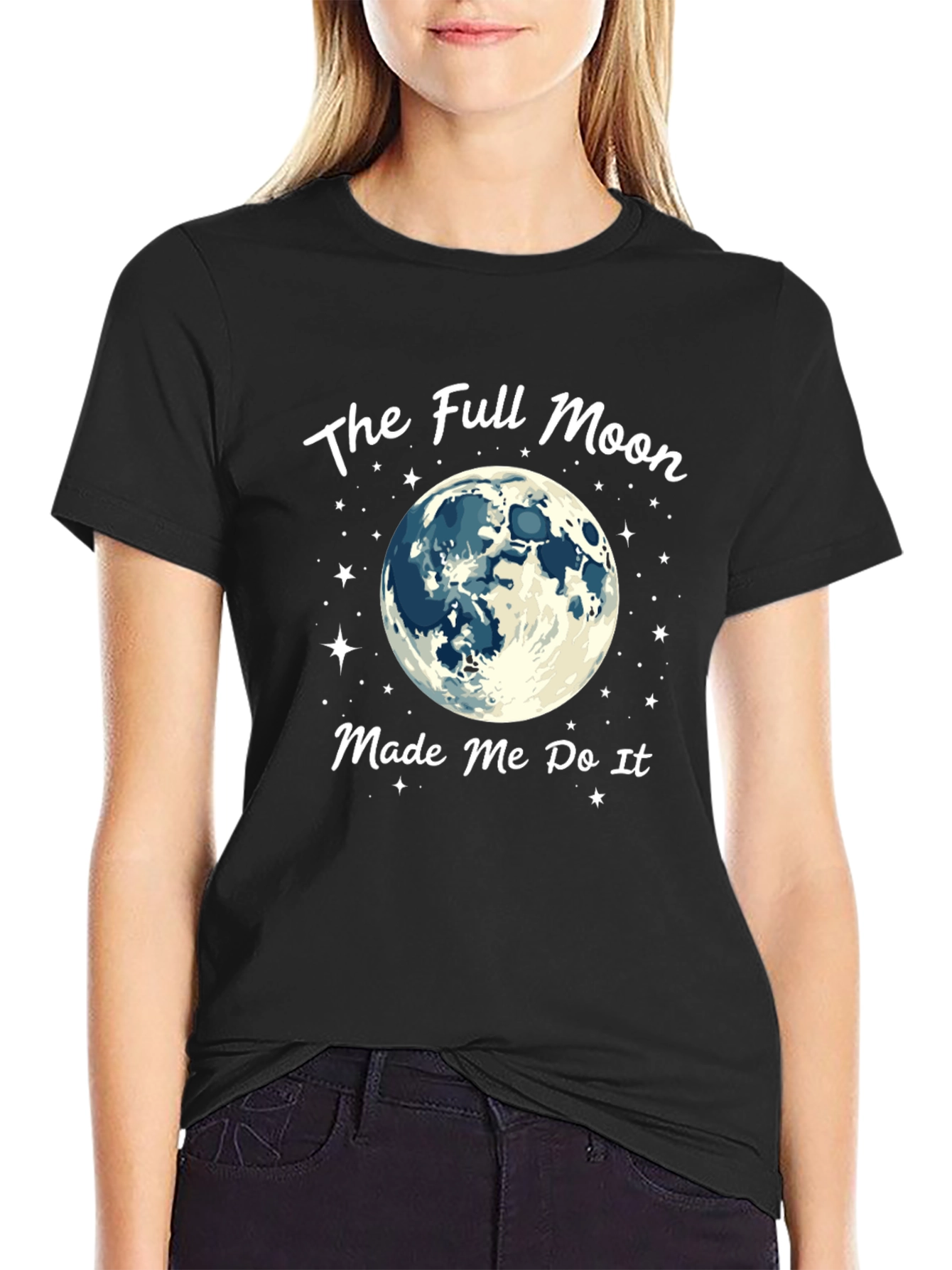 Full Moon Made Me Do It Graphic Tee
