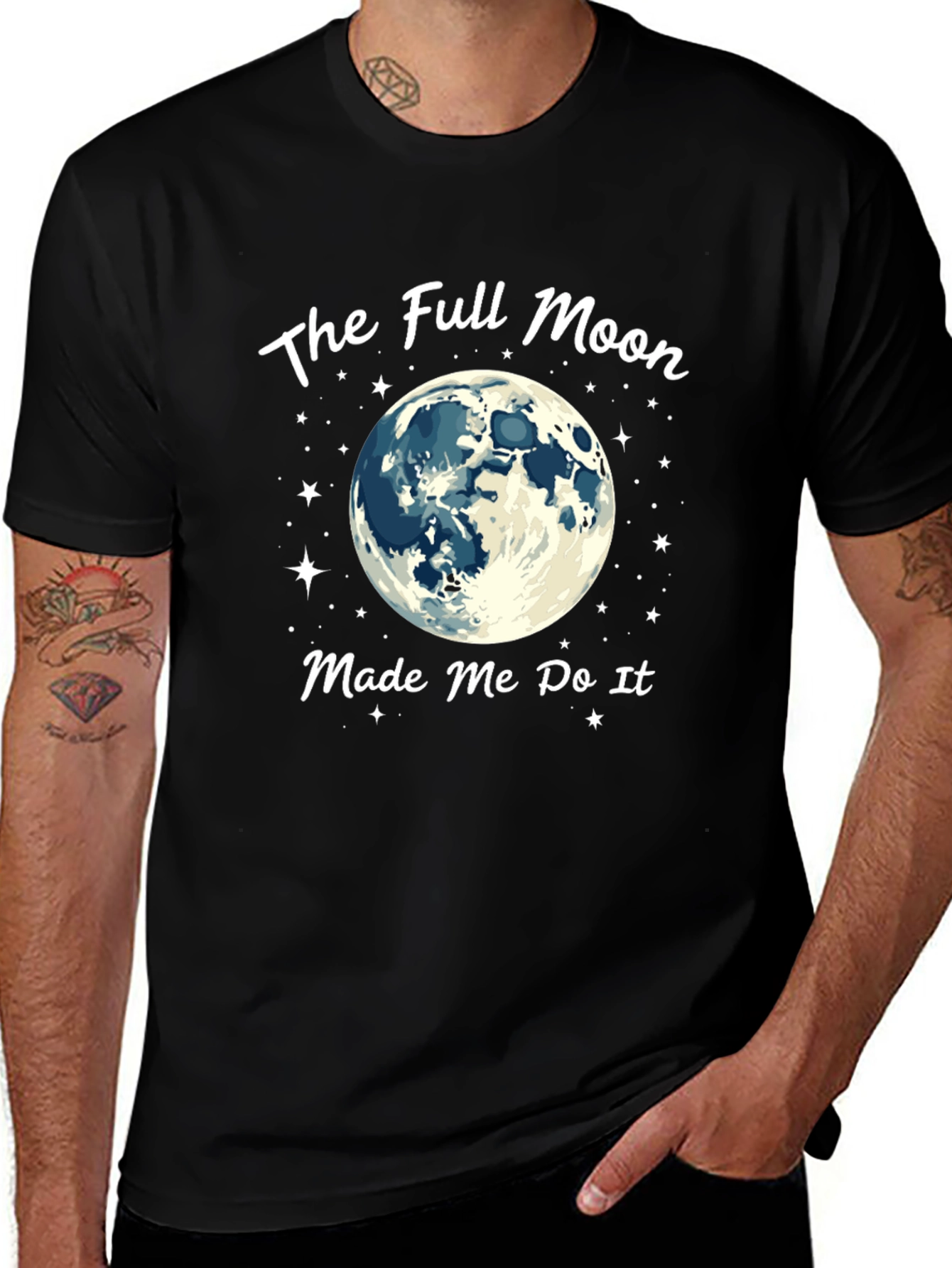 Full Moon Made Me Do It Graphic Tee