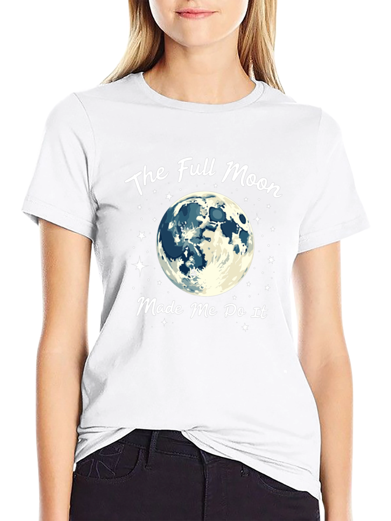 Full Moon Made Me Do It Graphic Tee