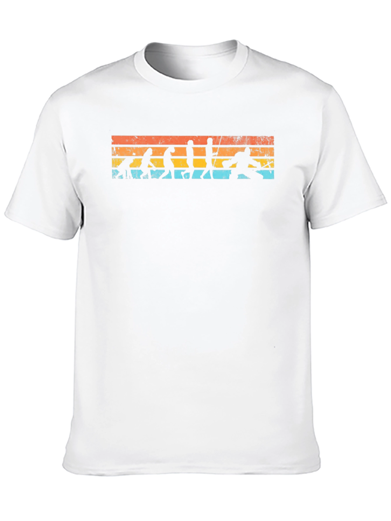 Hockey Evolution Graphic Tee - Black