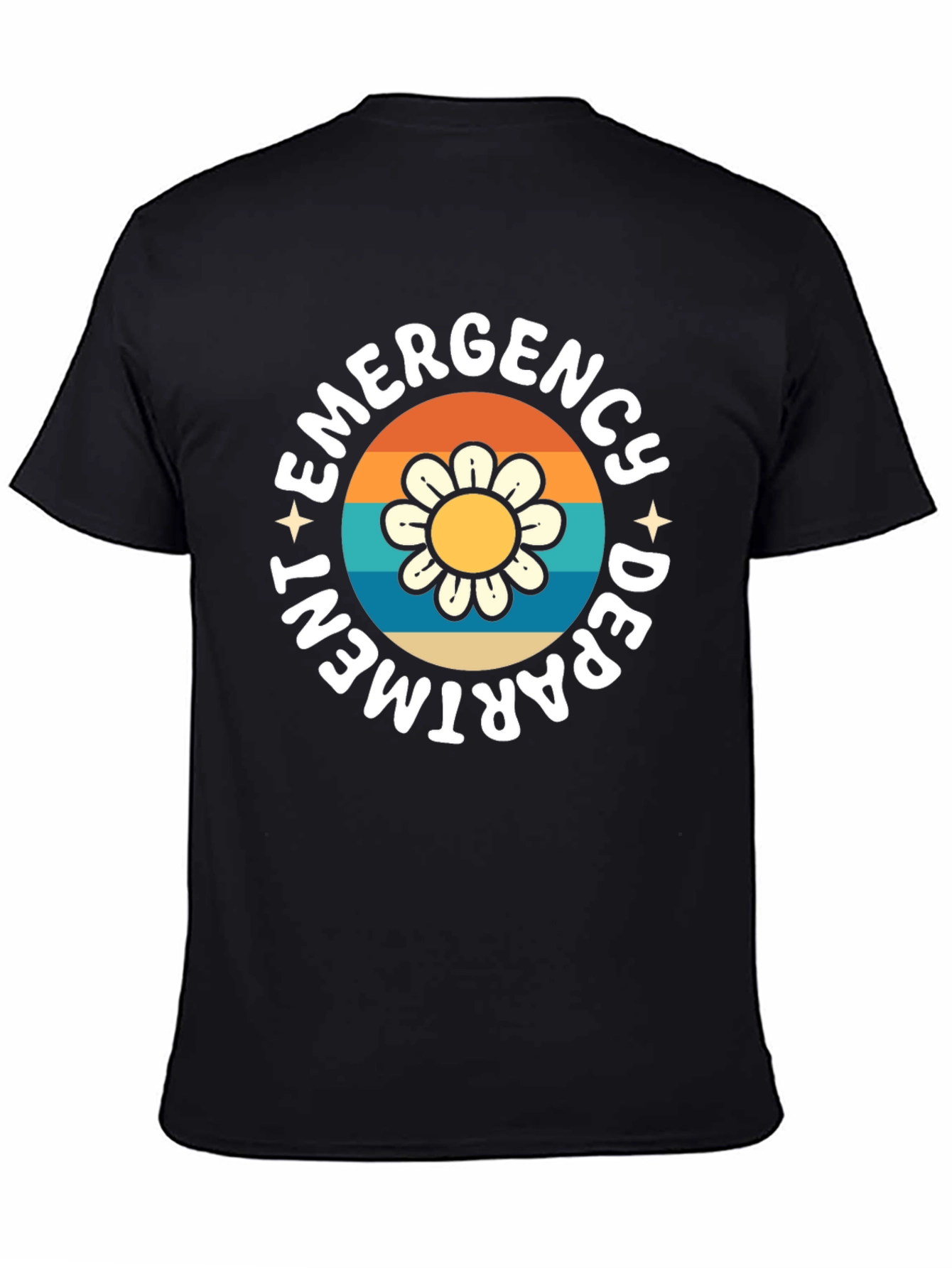 Emergency Department Flower Graphic Tee