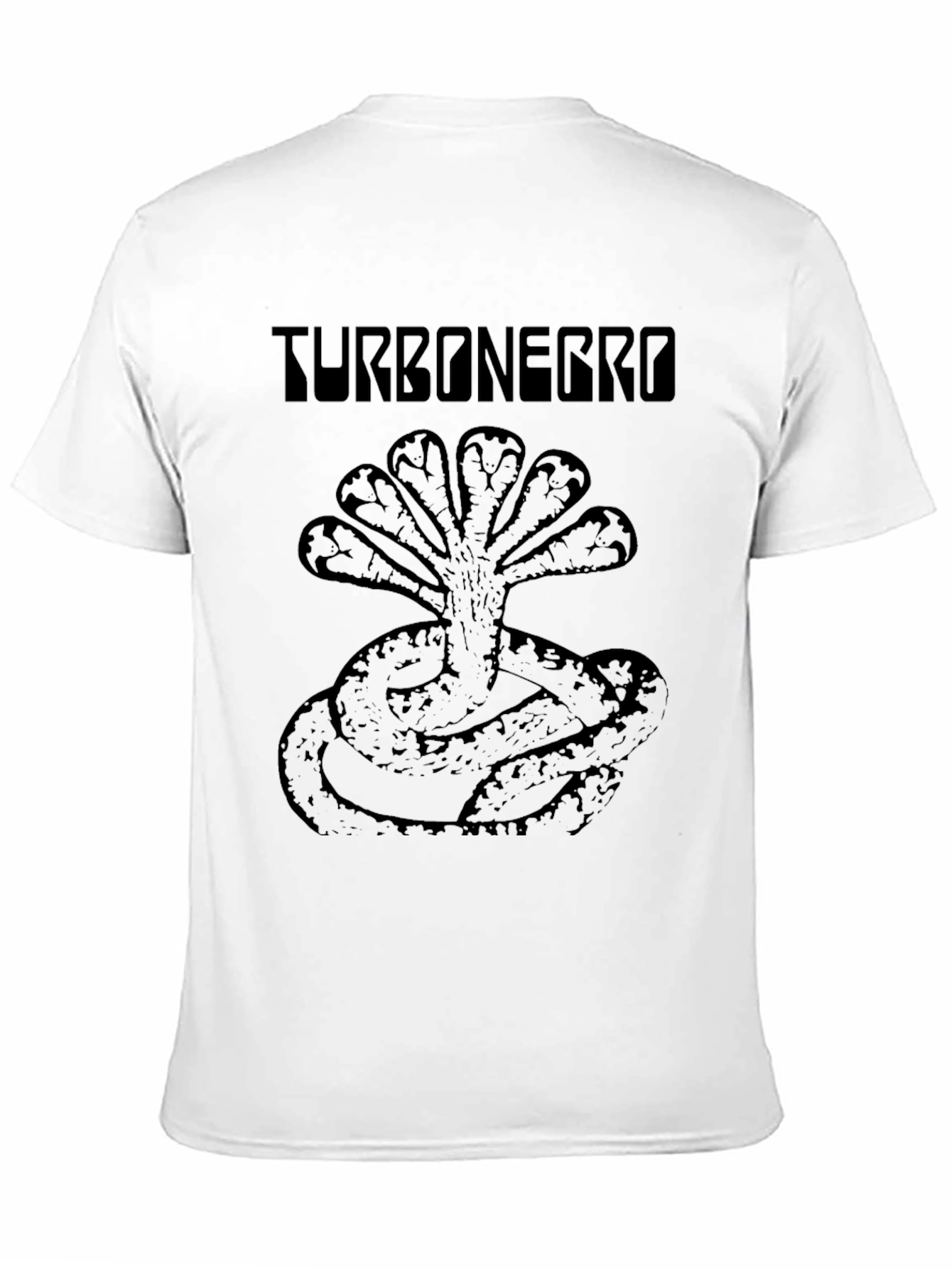 Turbonegro T-Shirt Snake Logo Band Tee Black