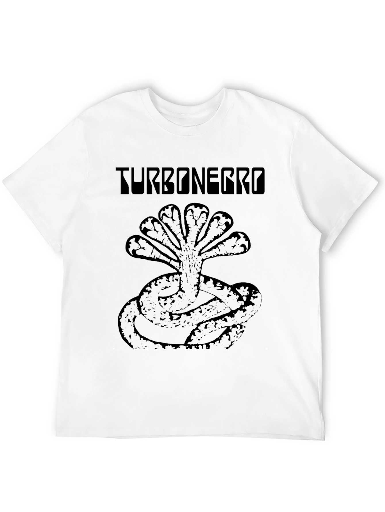 Turbonegro T-Shirt Snake Logo Band Tee Black