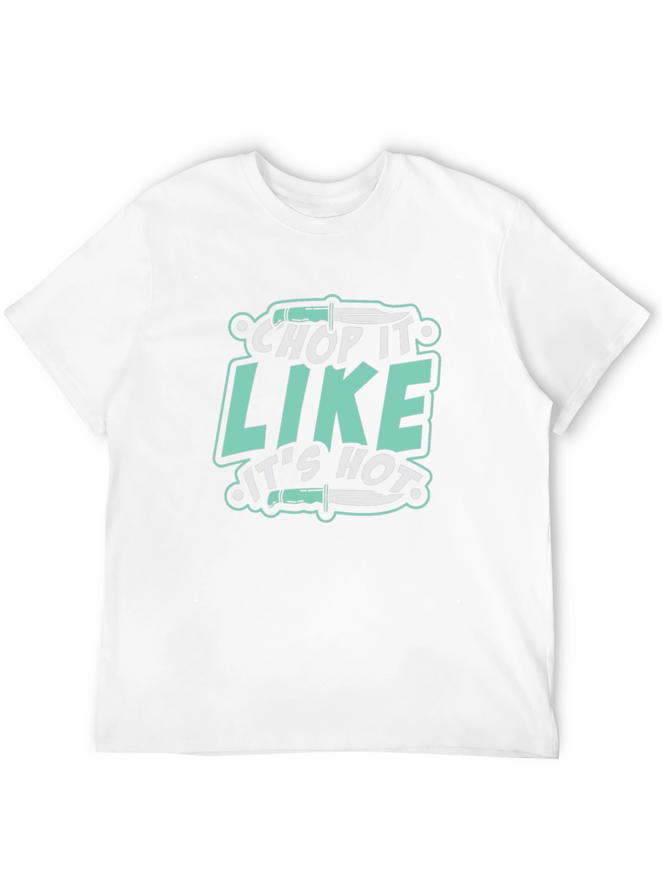 Chop It Like Its Hot Black T-Shirt
