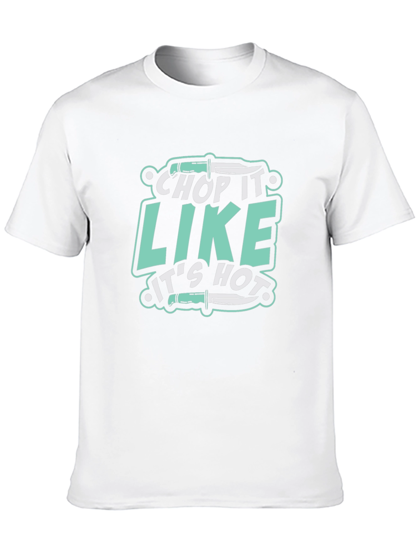 Chop It Like Its Hot Black T-Shirt