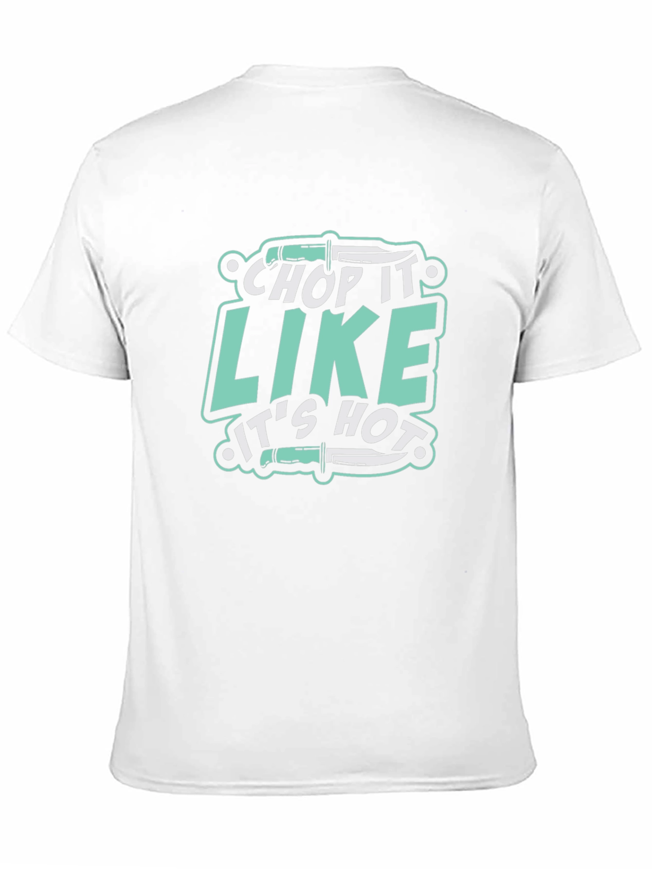 Chop It Like Its Hot Black T-Shirt