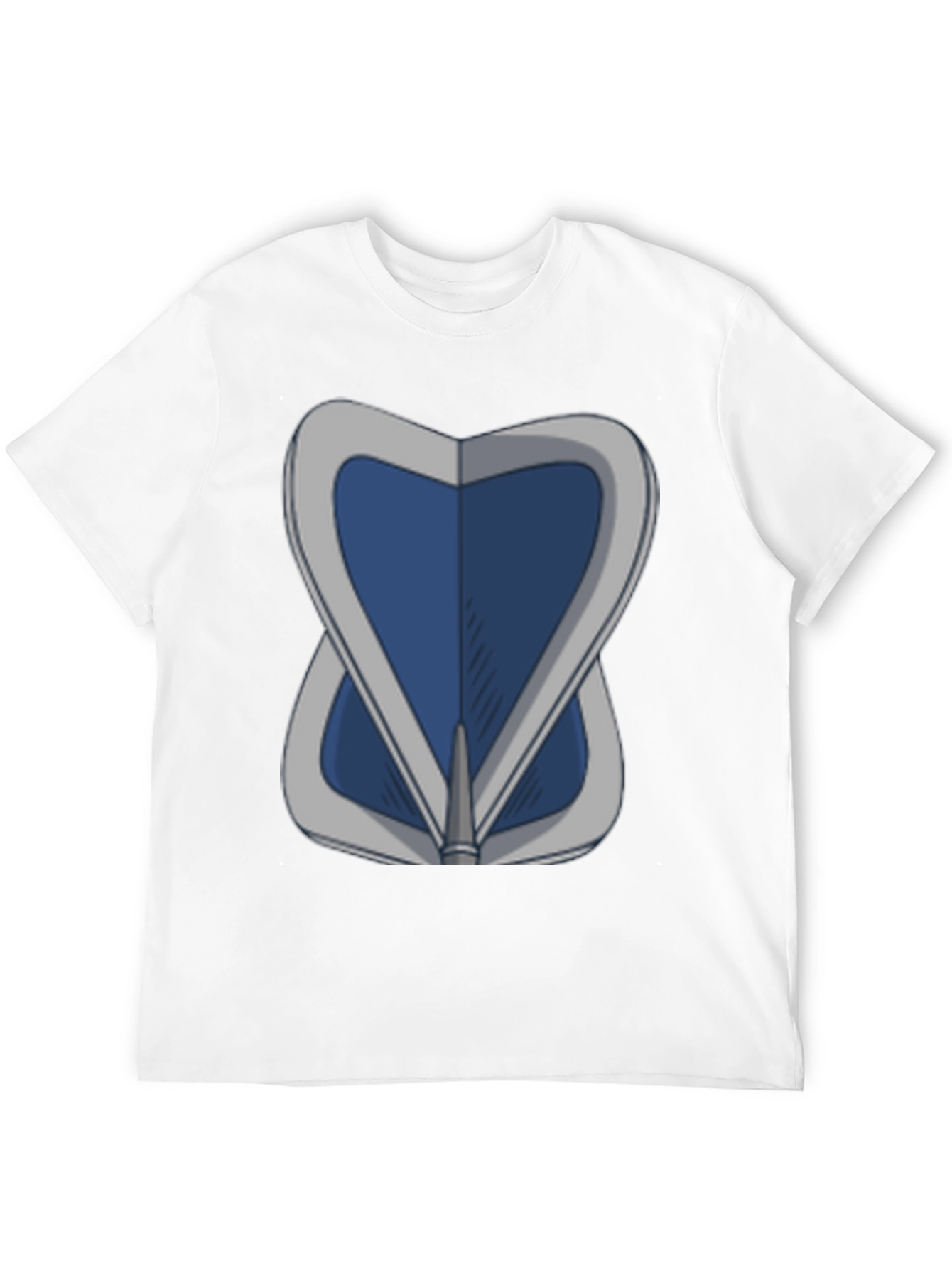 Blue Shield Graphic Tee - Stylish & Unique Design