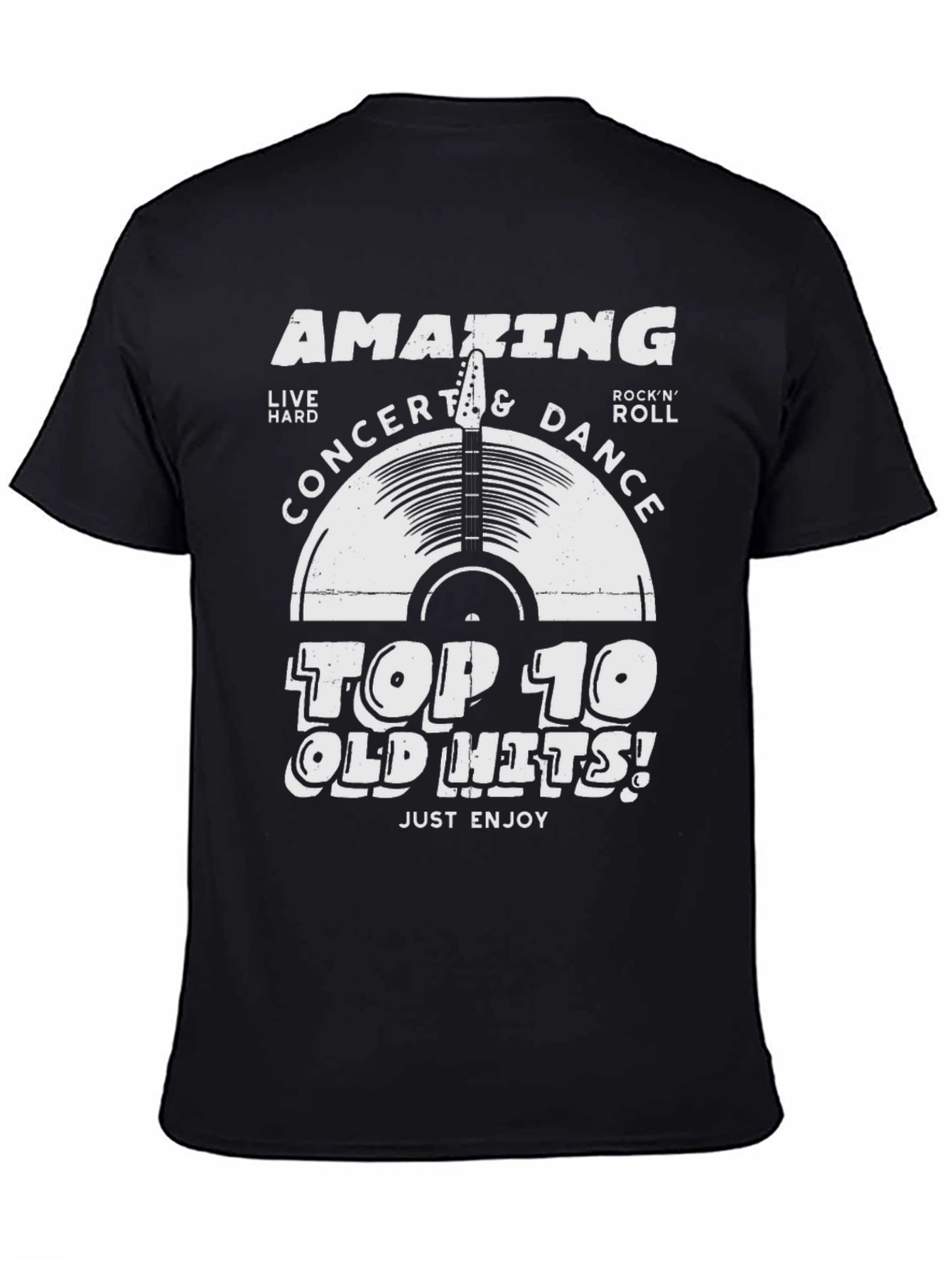 Amazing Top 10 Old Hits Concert T-Shirt
