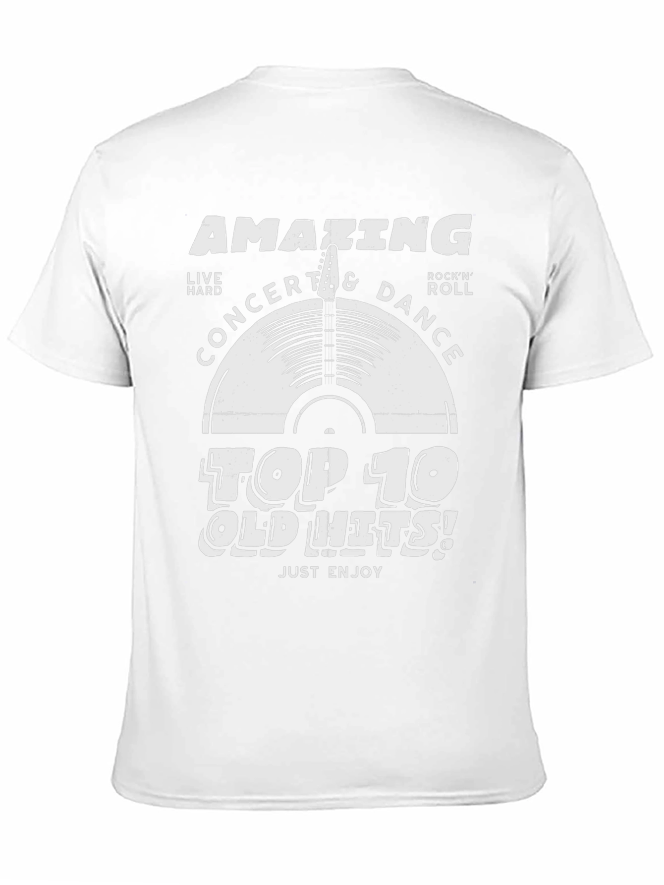 Amazing Top 10 Old Hits Concert T-Shirt