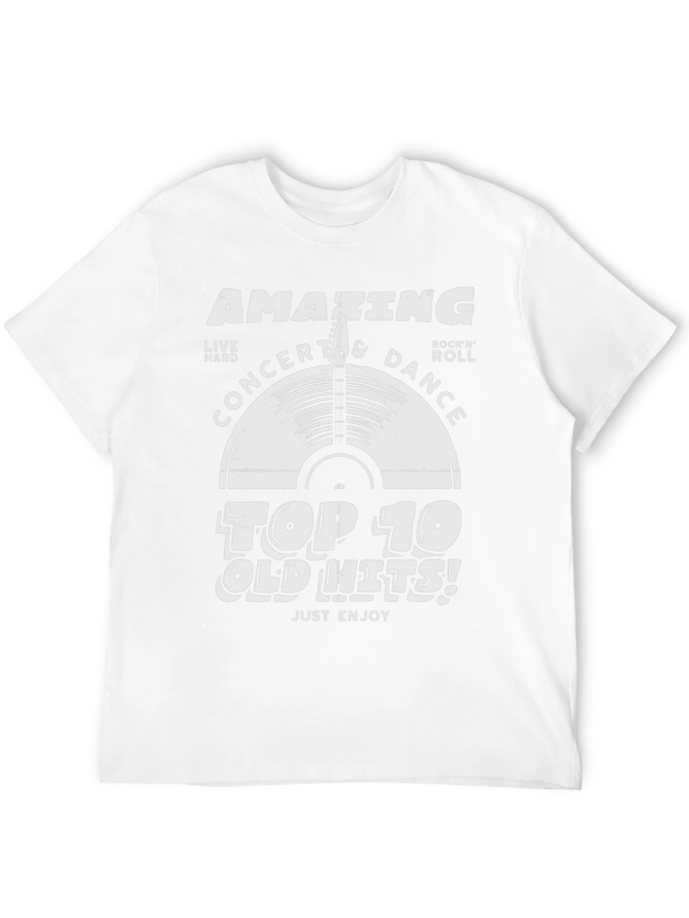Amazing Top 10 Old Hits Concert T-Shirt