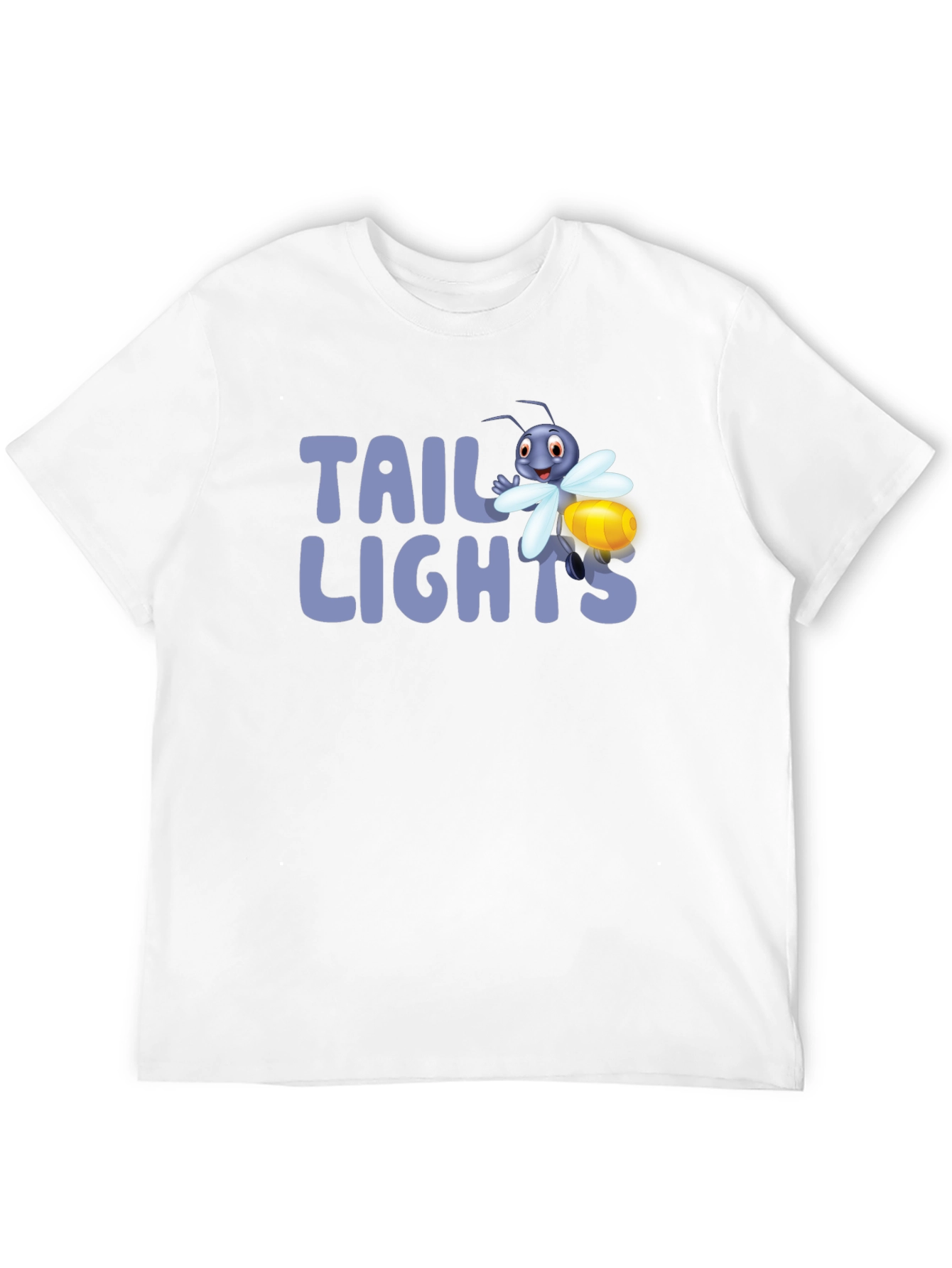 Tail Lights Firefly Graphic Tee - Black Cotton T-Shirt