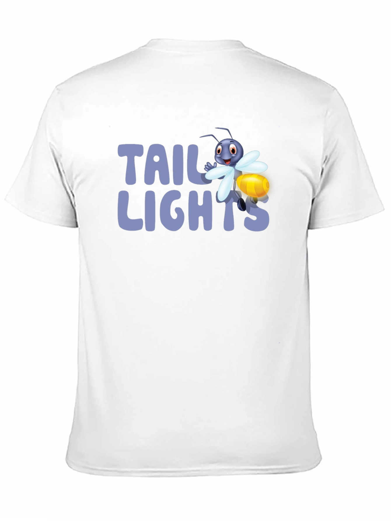 Tail Lights Firefly Graphic Tee - Black Cotton T-Shirt