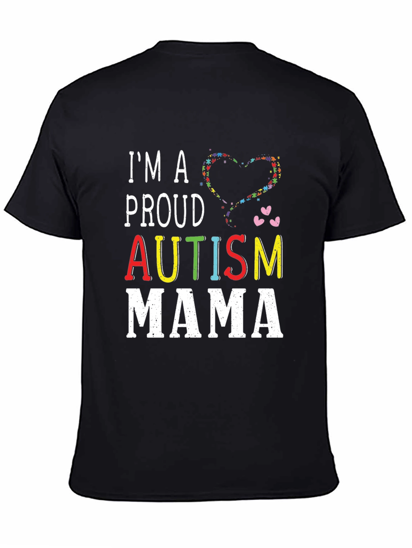 Proud Autism Mama Graphic T-Shirt