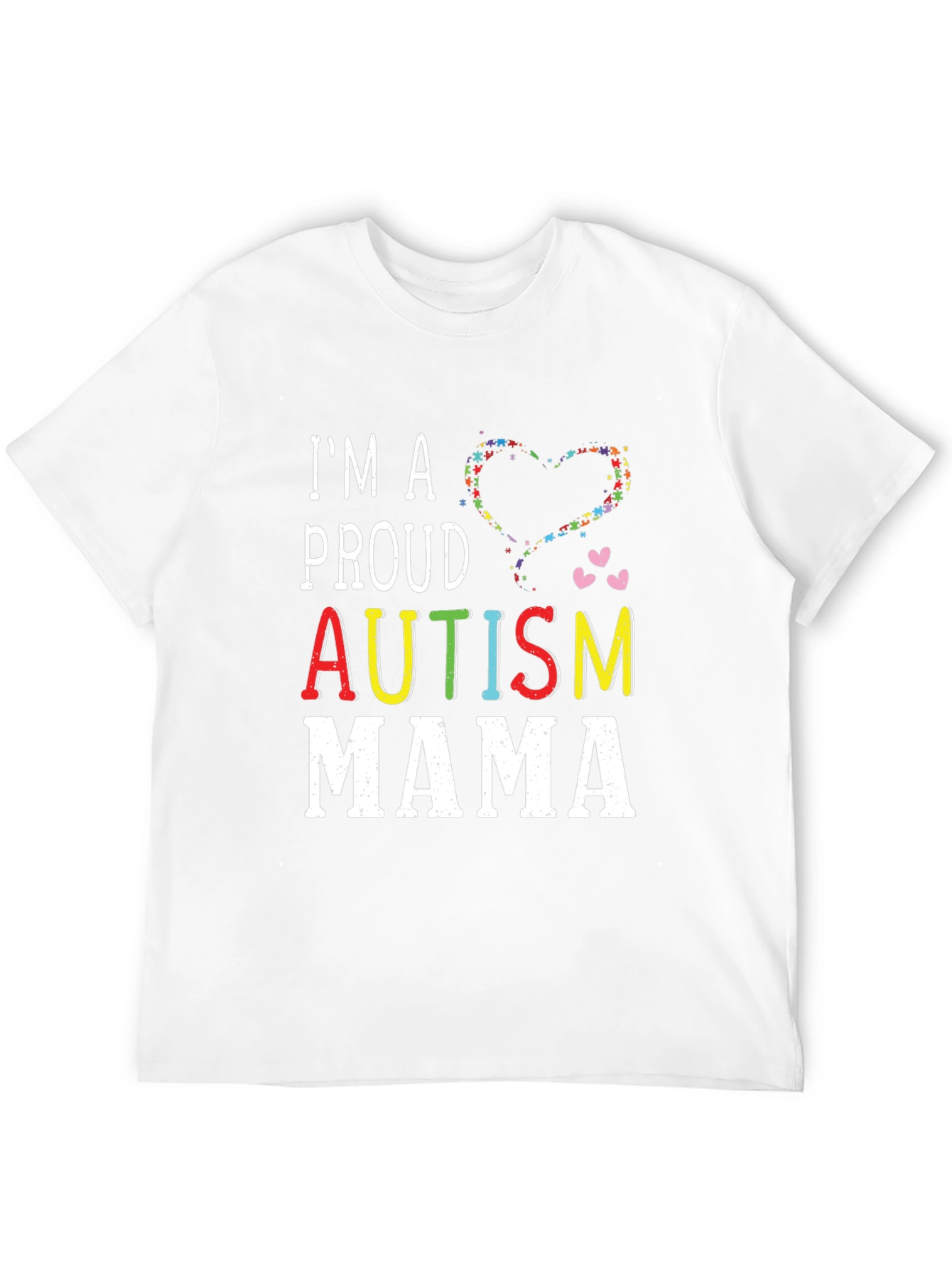 Proud Autism Mama Graphic T-Shirt