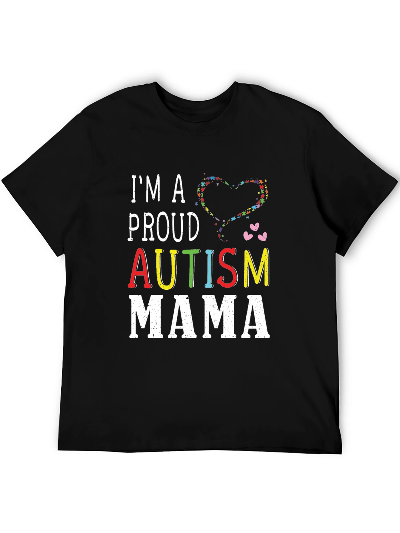 Proud Autism Mama Graphic T-Shirt