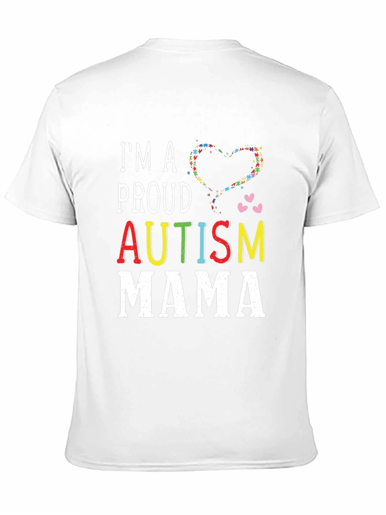 Proud Autism Mama Graphic T-Shirt