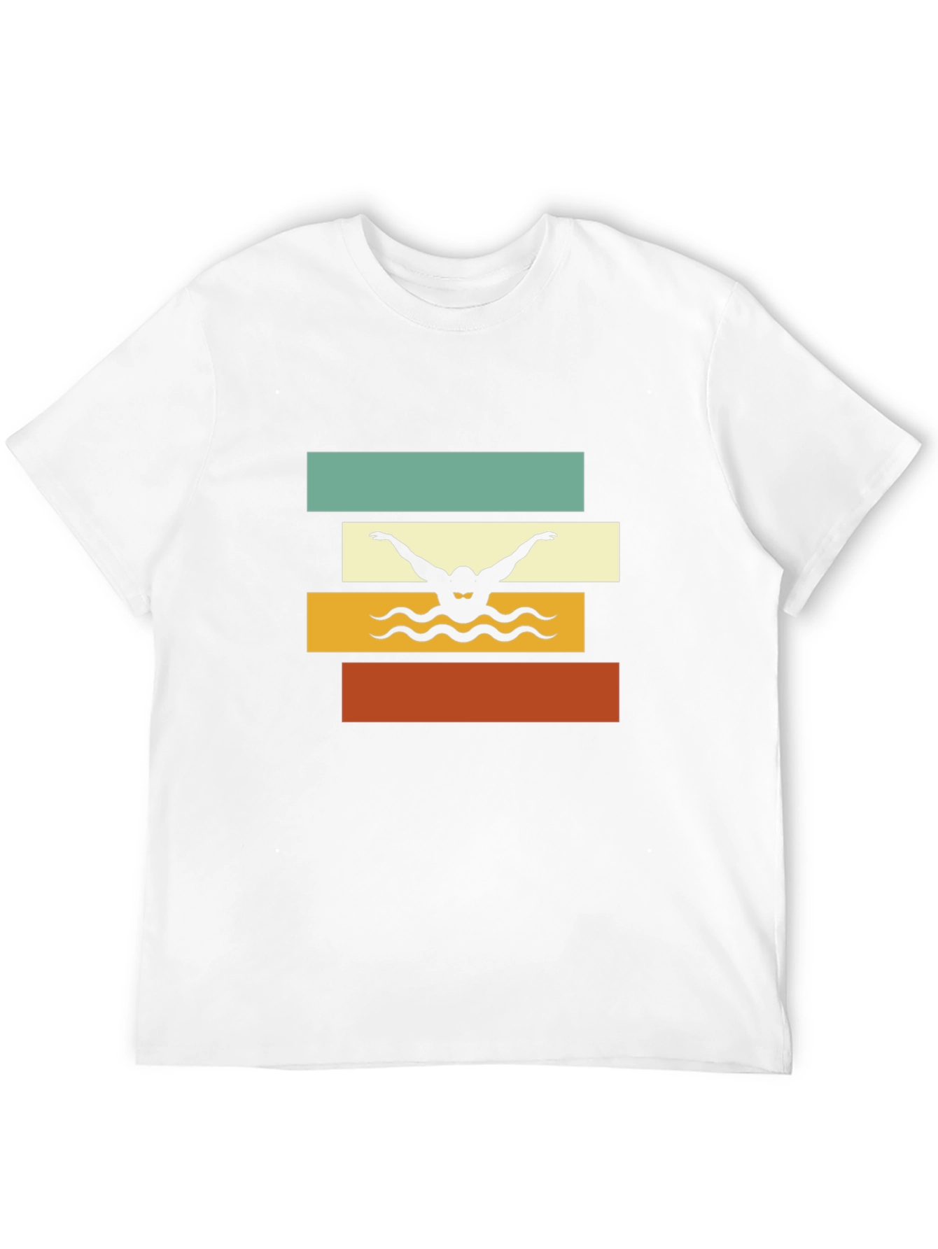 Retro Swimmer Graphic Tee - Stylish & Unique!