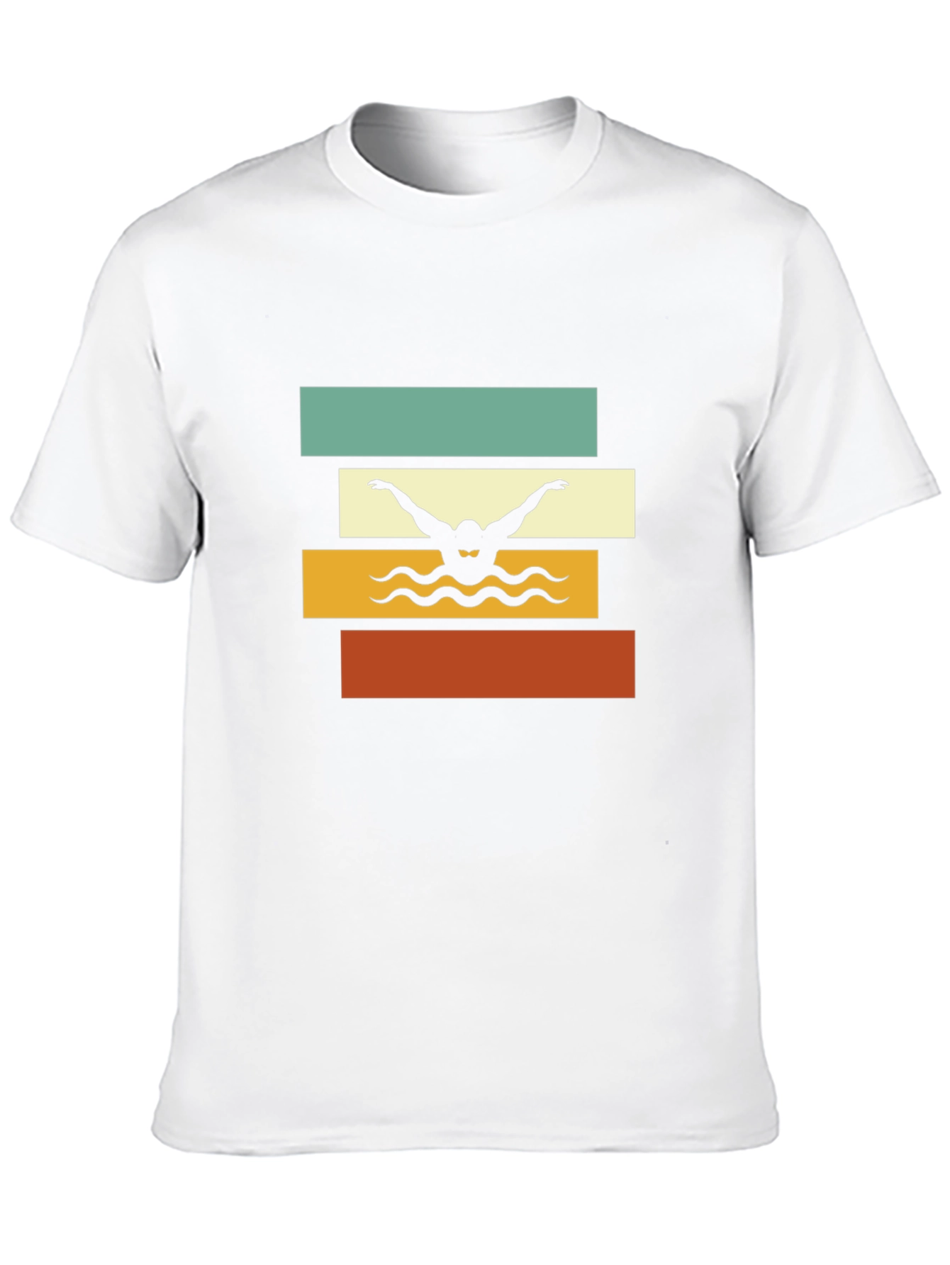 Retro Swimmer Graphic Tee - Stylish & Unique!