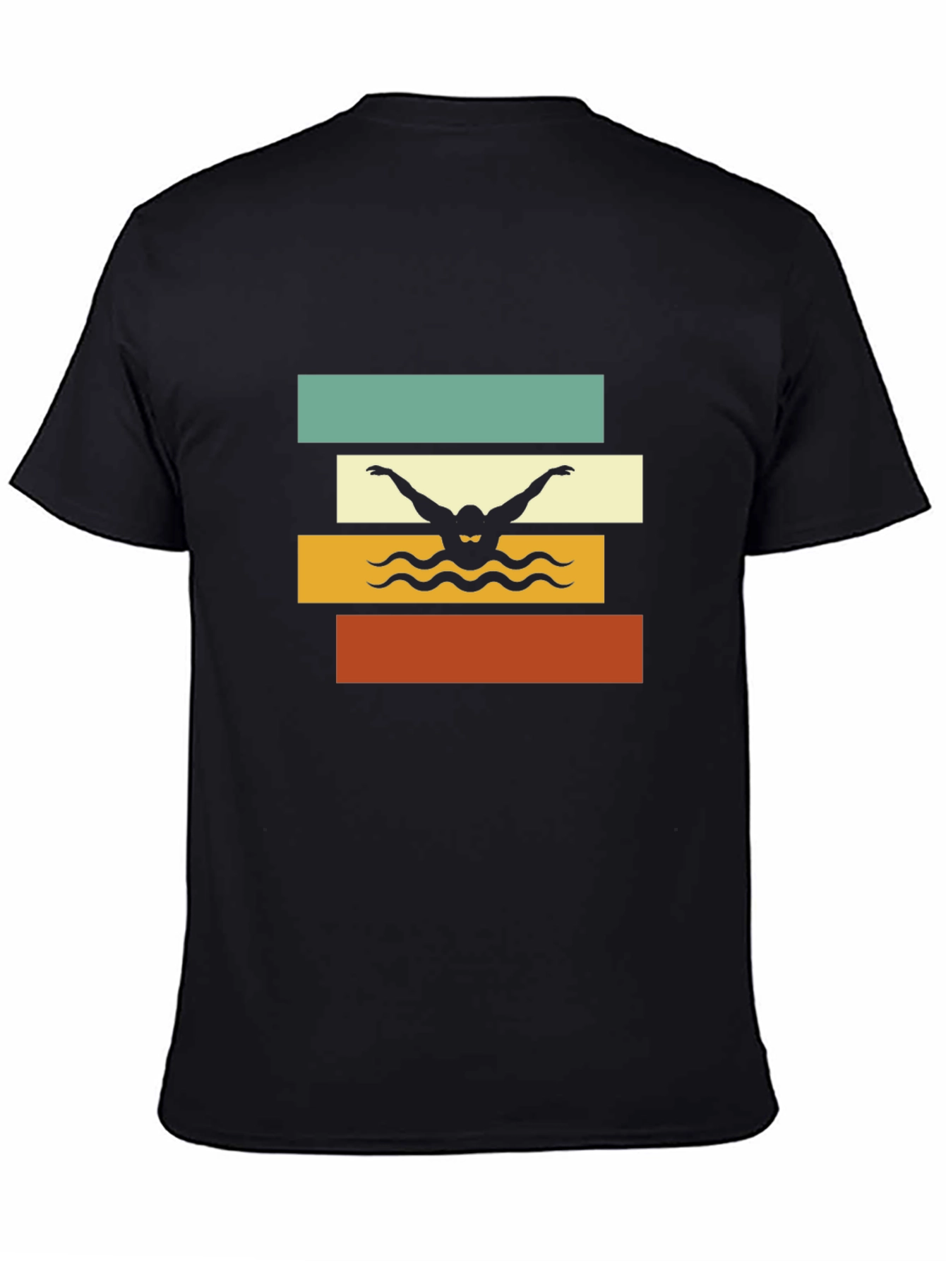Retro Swimmer Graphic Tee - Stylish & Unique!
