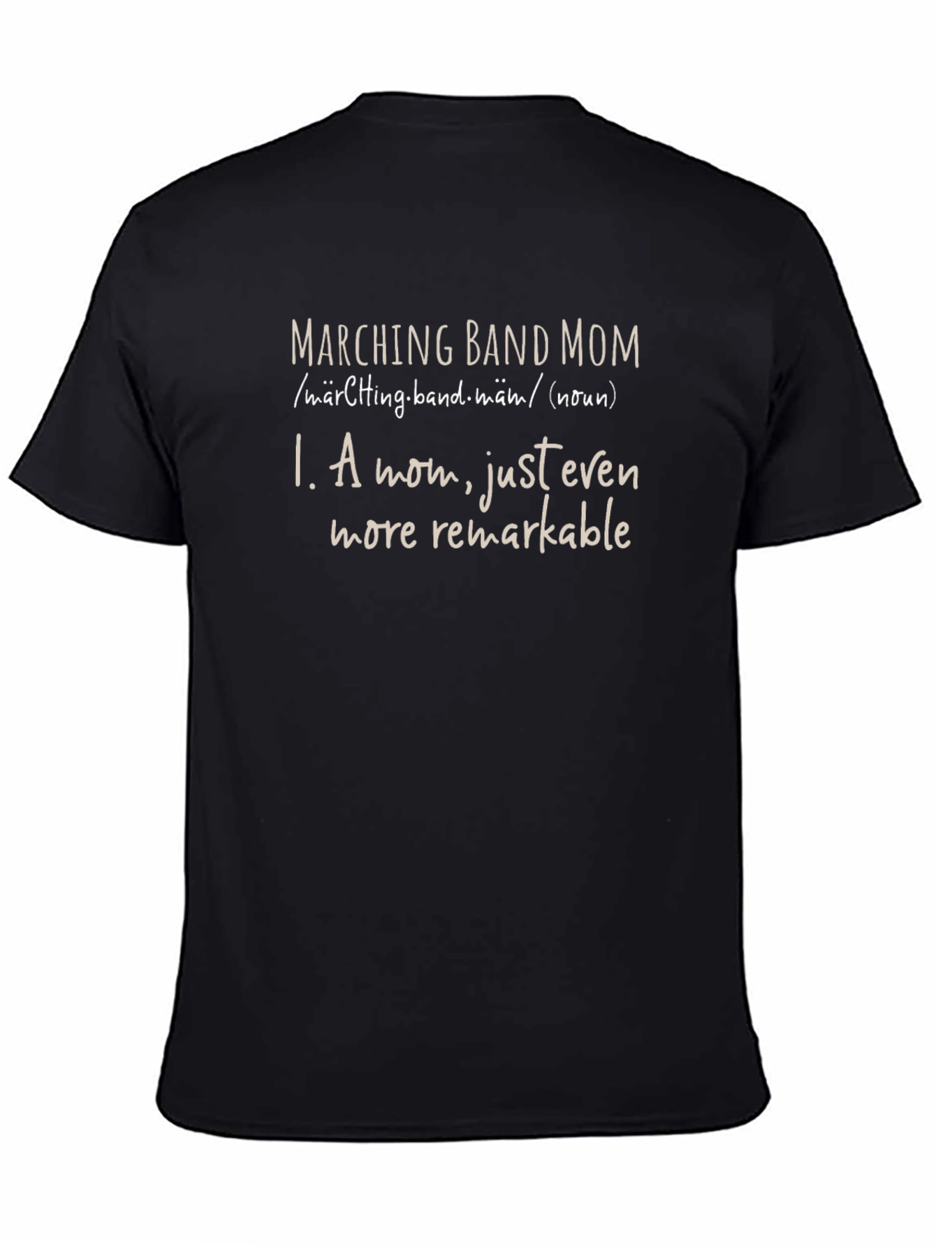 Marching Band Mom Definition T-Shirt