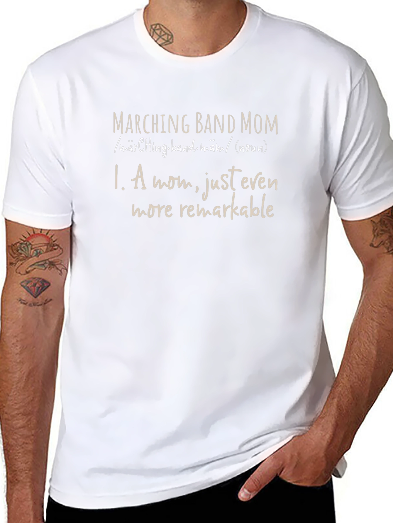 Marching Band Mom Definition T-Shirt