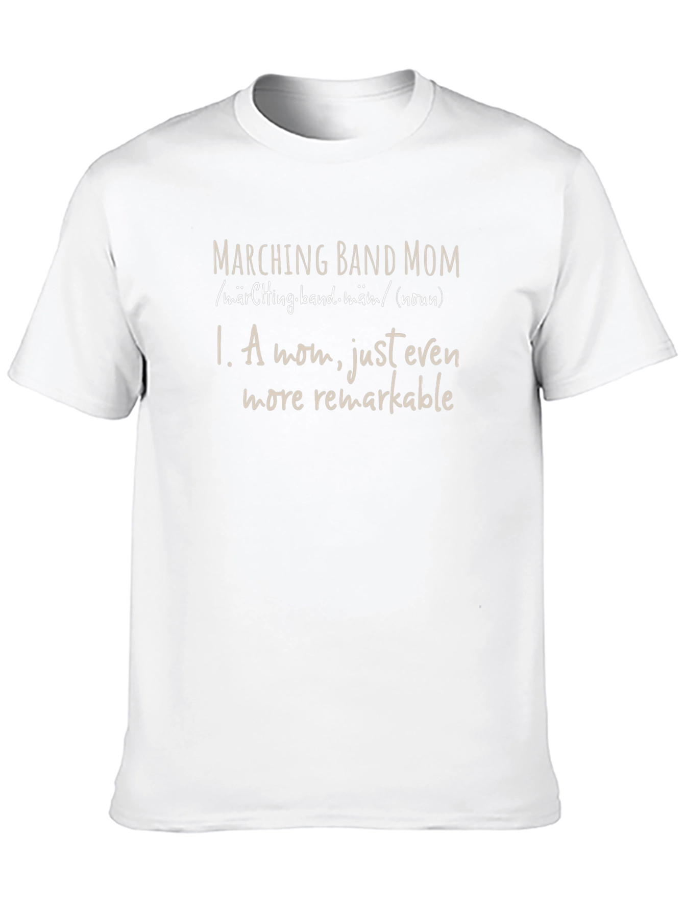 Marching Band Mom Definition T-Shirt