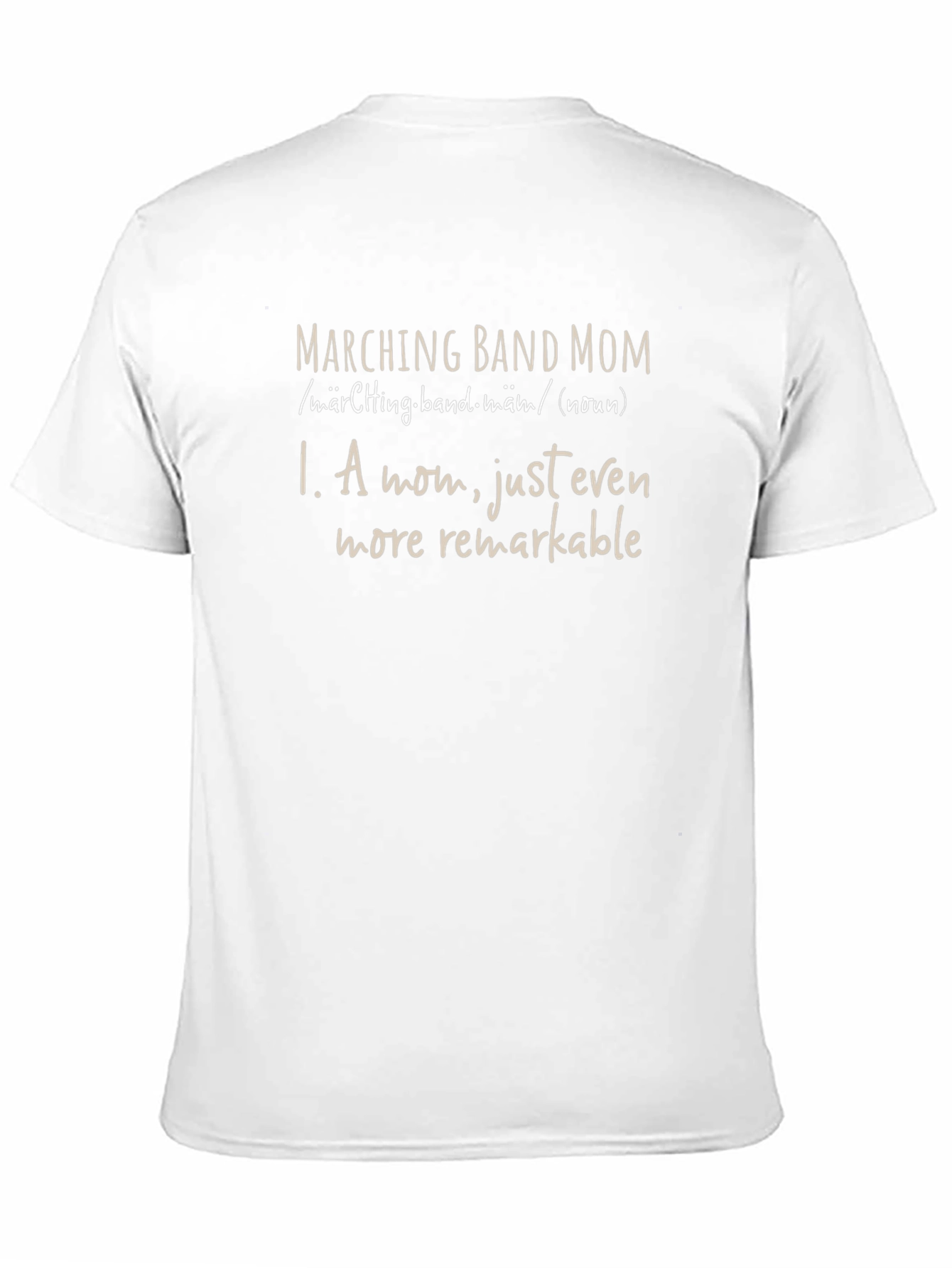 Marching Band Mom Definition T-Shirt