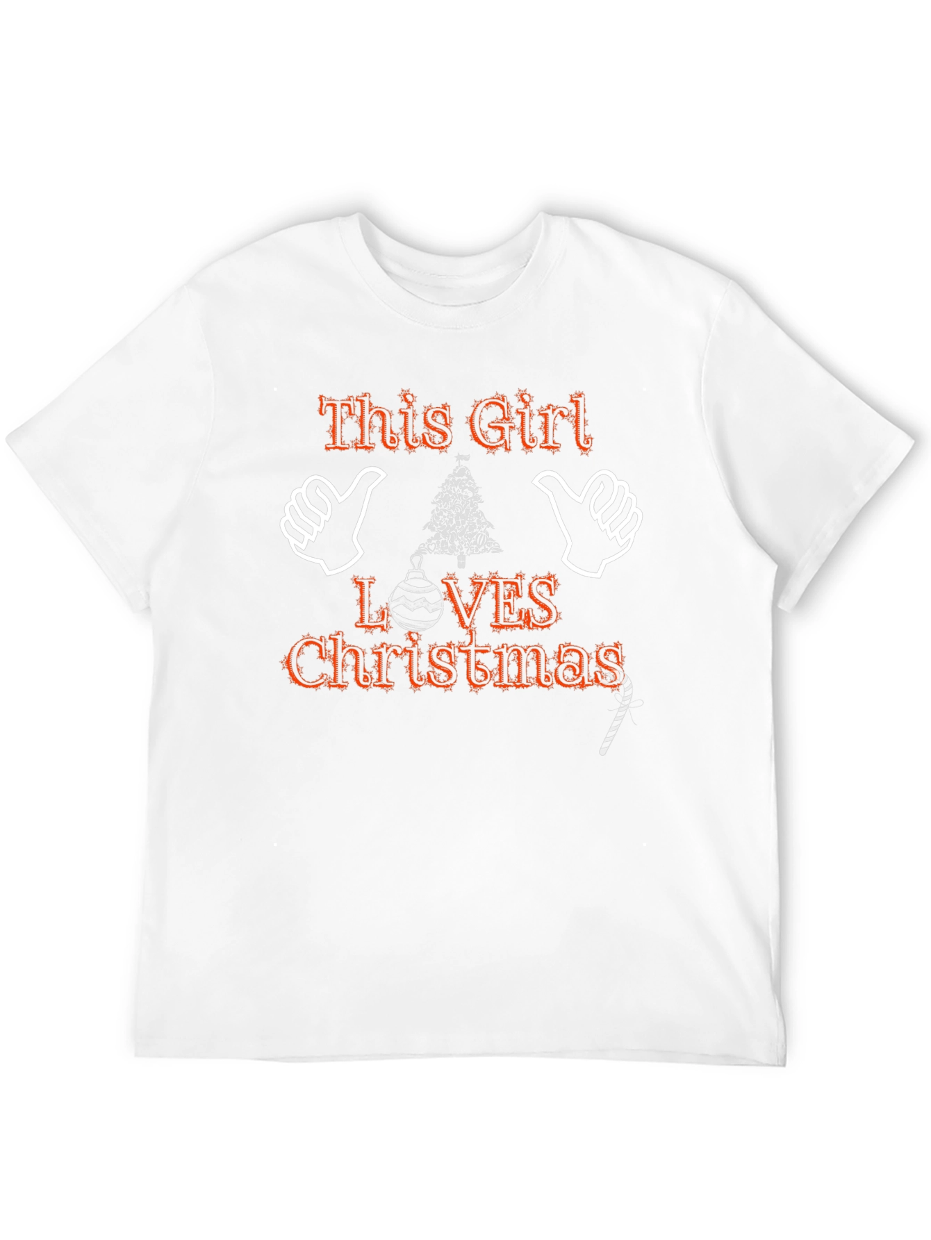 This Girl Loves Christmas T-Shirt Holiday Season Tee