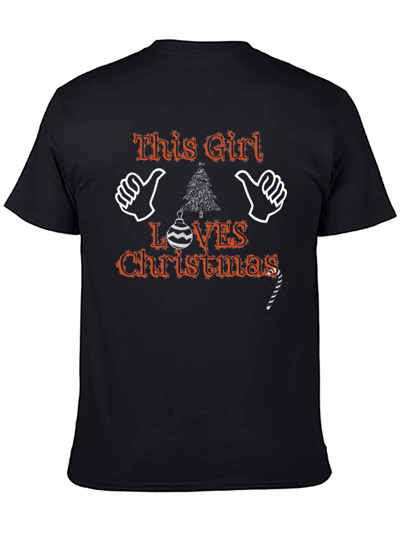 This Girl Loves Christmas T-Shirt Holiday Season Tee