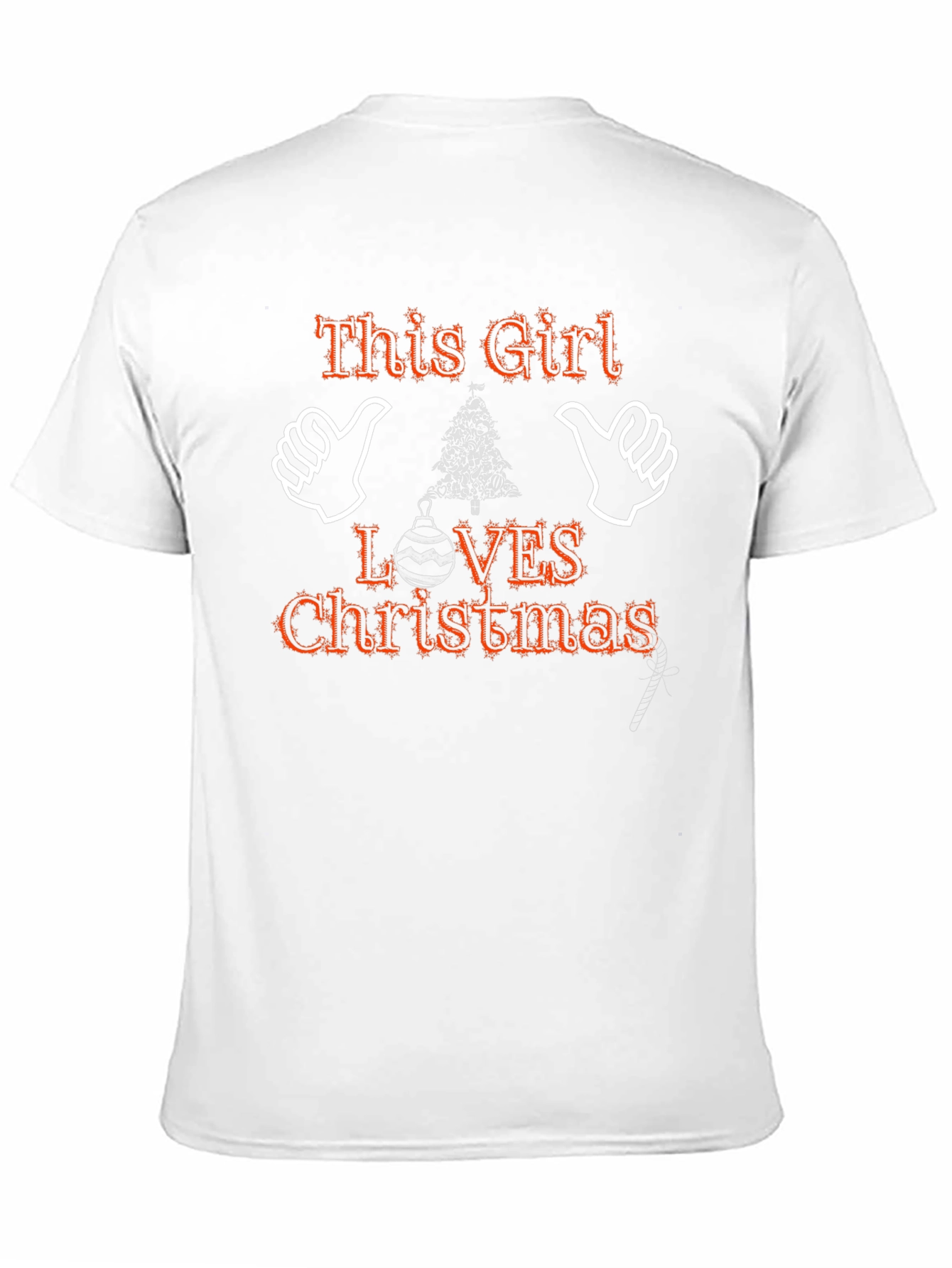 This Girl Loves Christmas T-Shirt Holiday Season Tee