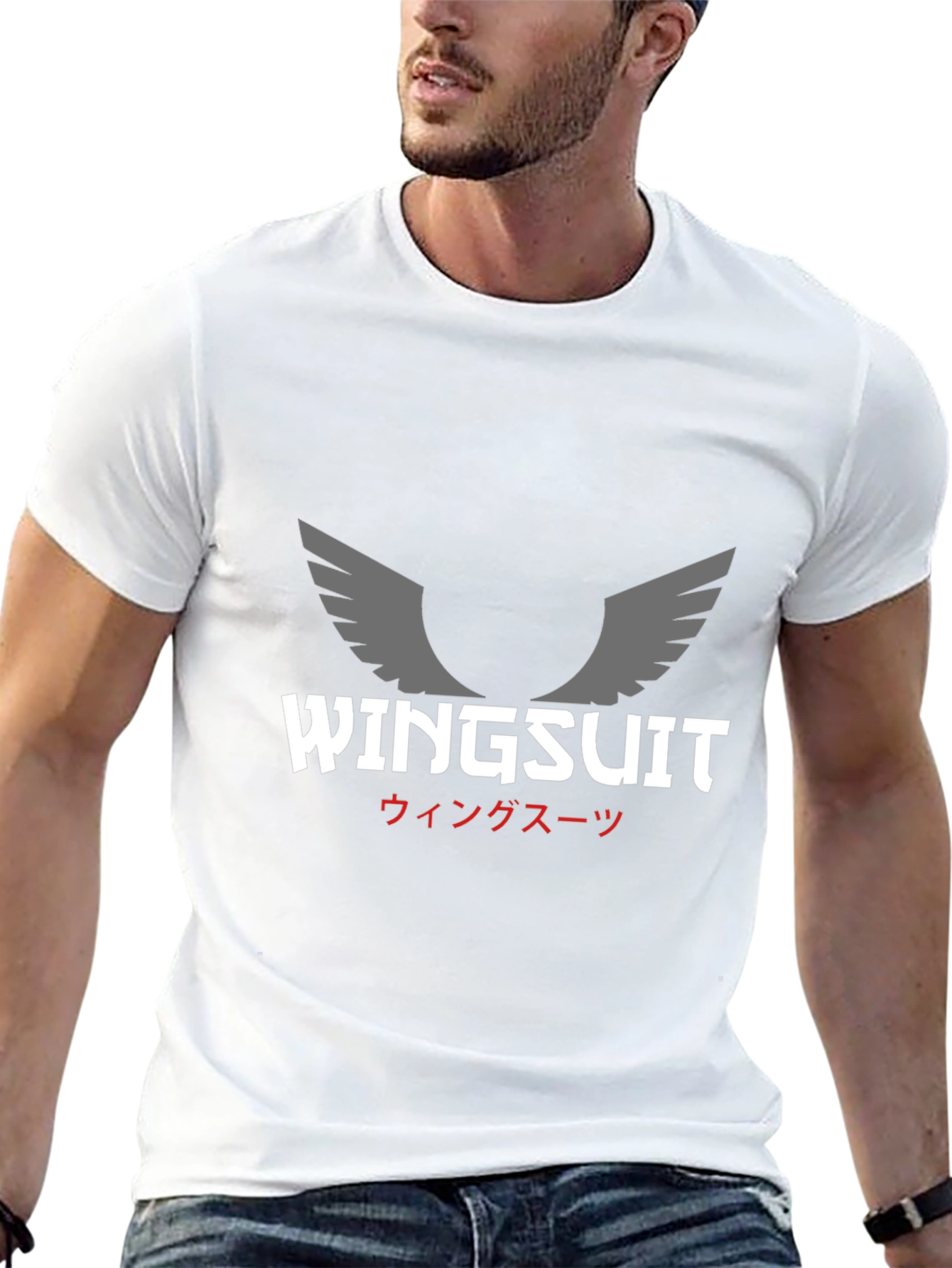 Wingsuit Graphic Black T-Shirt