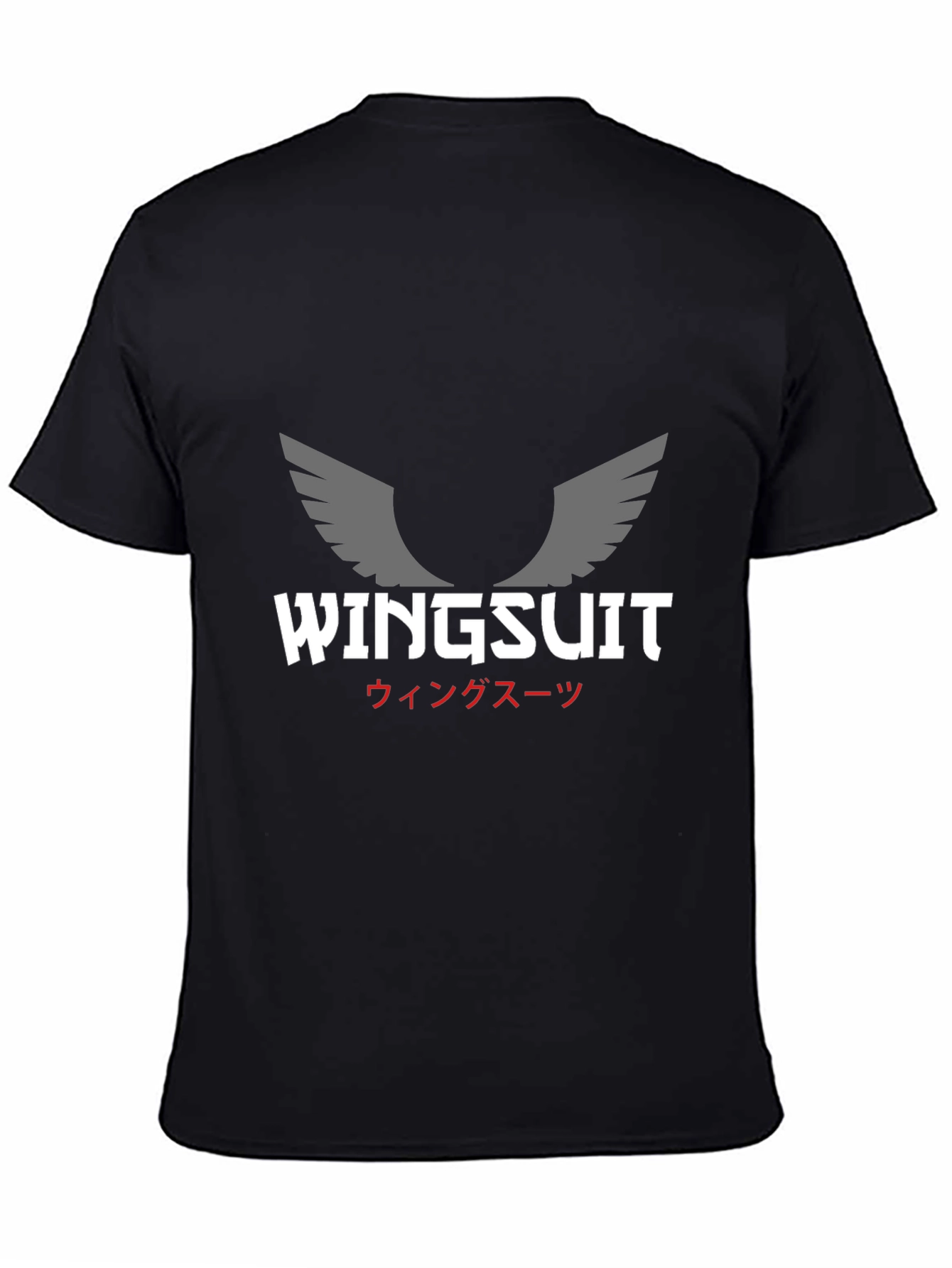 Wingsuit Graphic Black T-Shirt