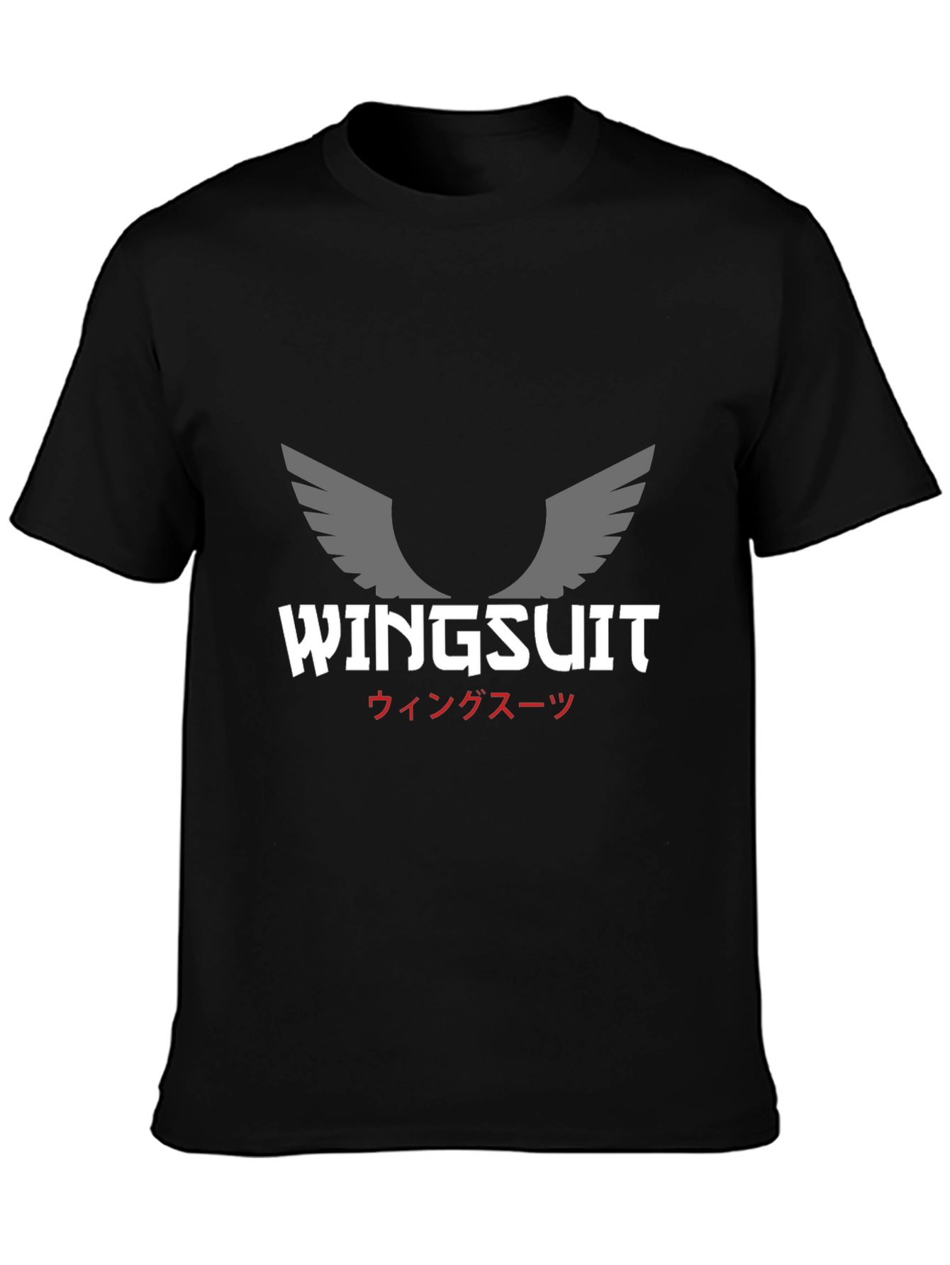 Wingsuit Graphic Black T-Shirt