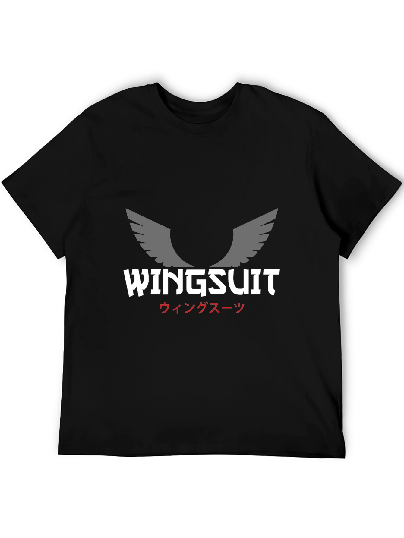 Wingsuit Graphic Black T-Shirt