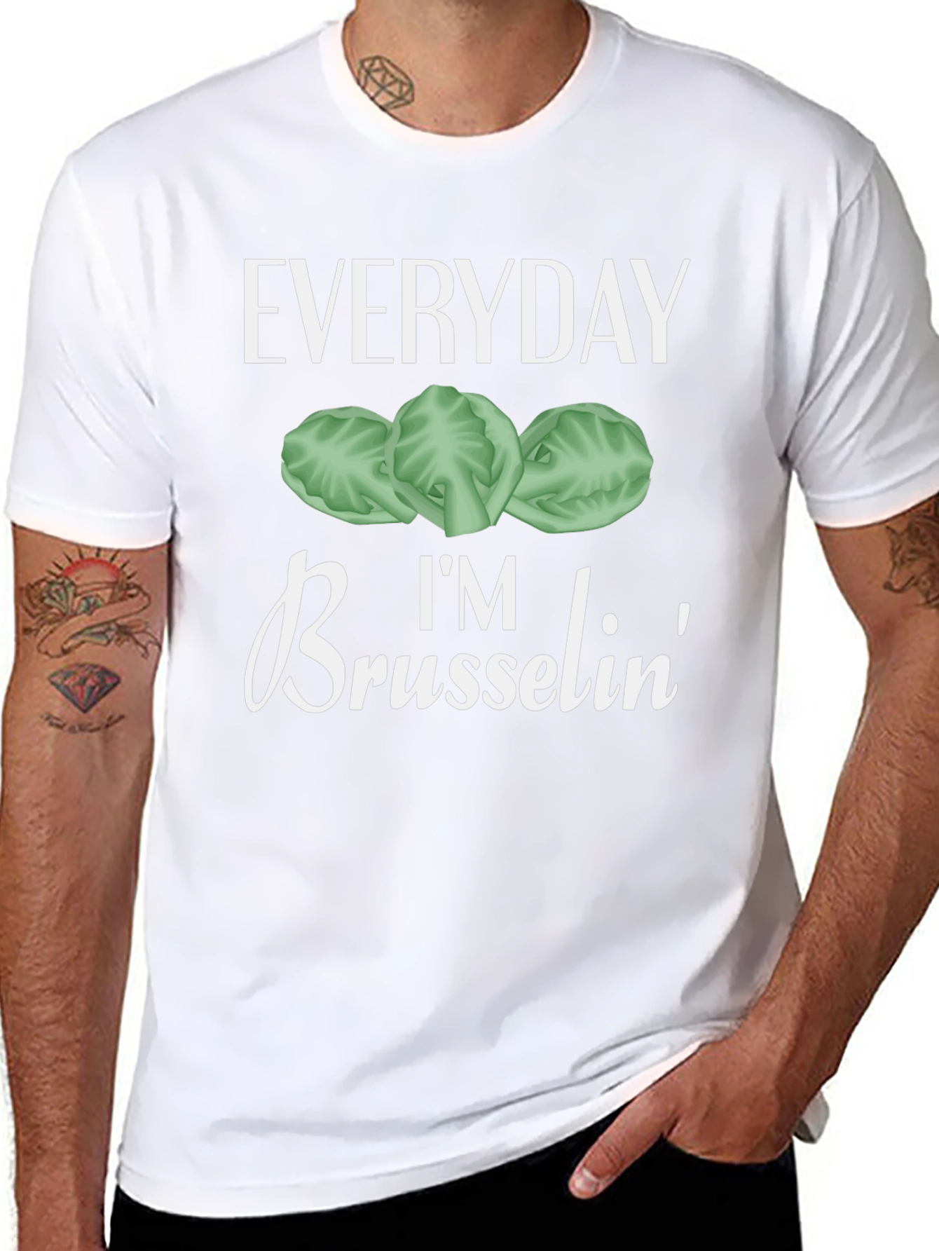 Everyday Im Brusselsin Graphic Tee